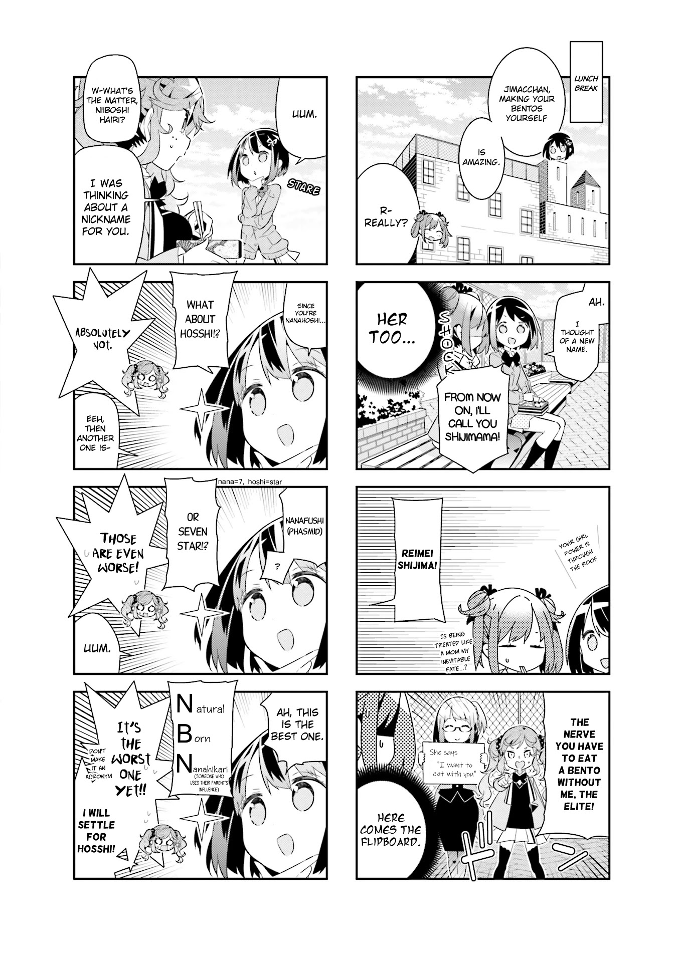 The Life After Retirement of Magical Girls Chapter 8 page 6 - Chapter 8: A Rival Appears!? The Affluent Nanahoshi