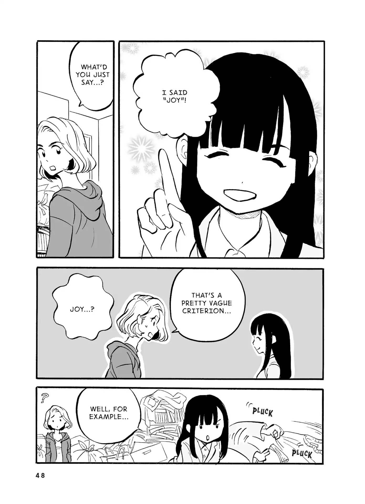 The Life-Changing Manga of Tidying Up: A Magical Story Chapter 3 page 12 - Chapter 3: Finish discarding first