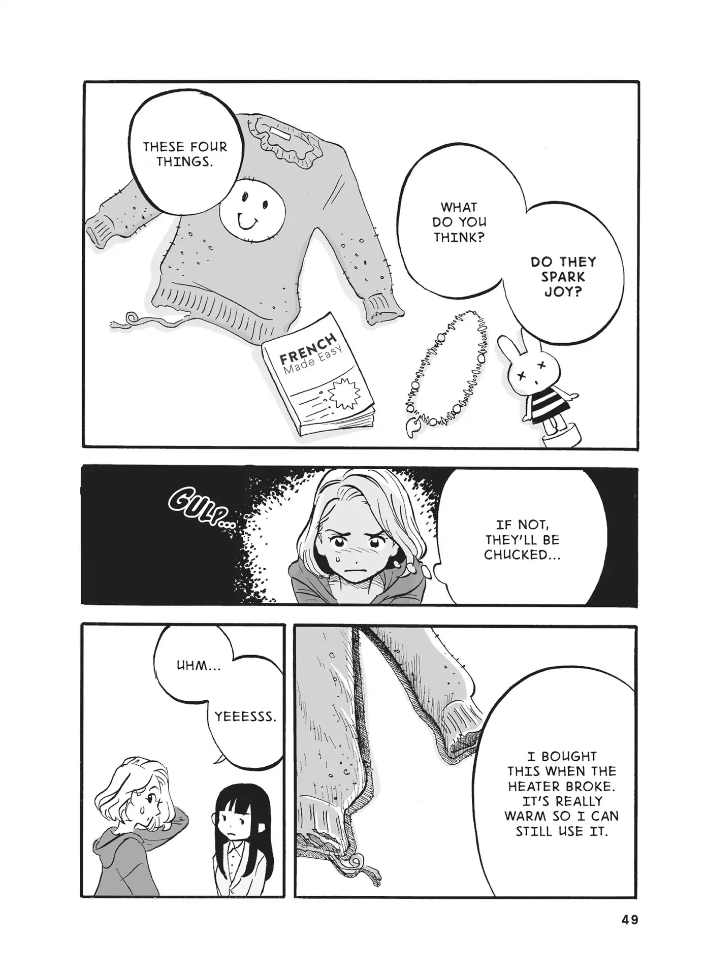 The Life-Changing Manga of Tidying Up: A Magical Story Chapter 3 page 13 - Chapter 3: Finish discarding first