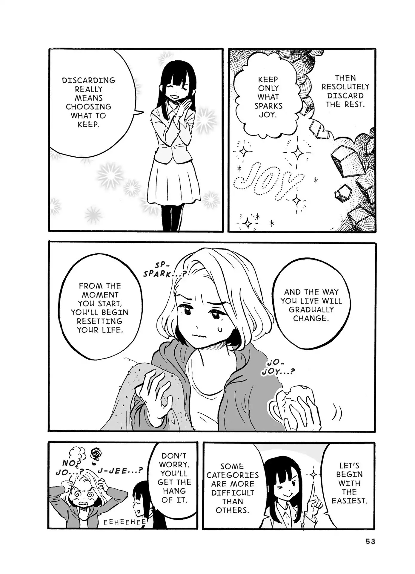 The Life-Changing Manga of Tidying Up: A Magical Story Chapter 3 page 17 - Chapter 3: Finish discarding first