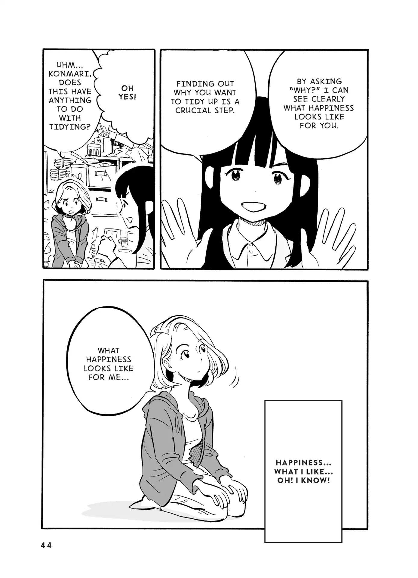 The Life-Changing Manga of Tidying Up: A Magical Story Chapter 3 page 8 - Chapter 3: Finish discarding first