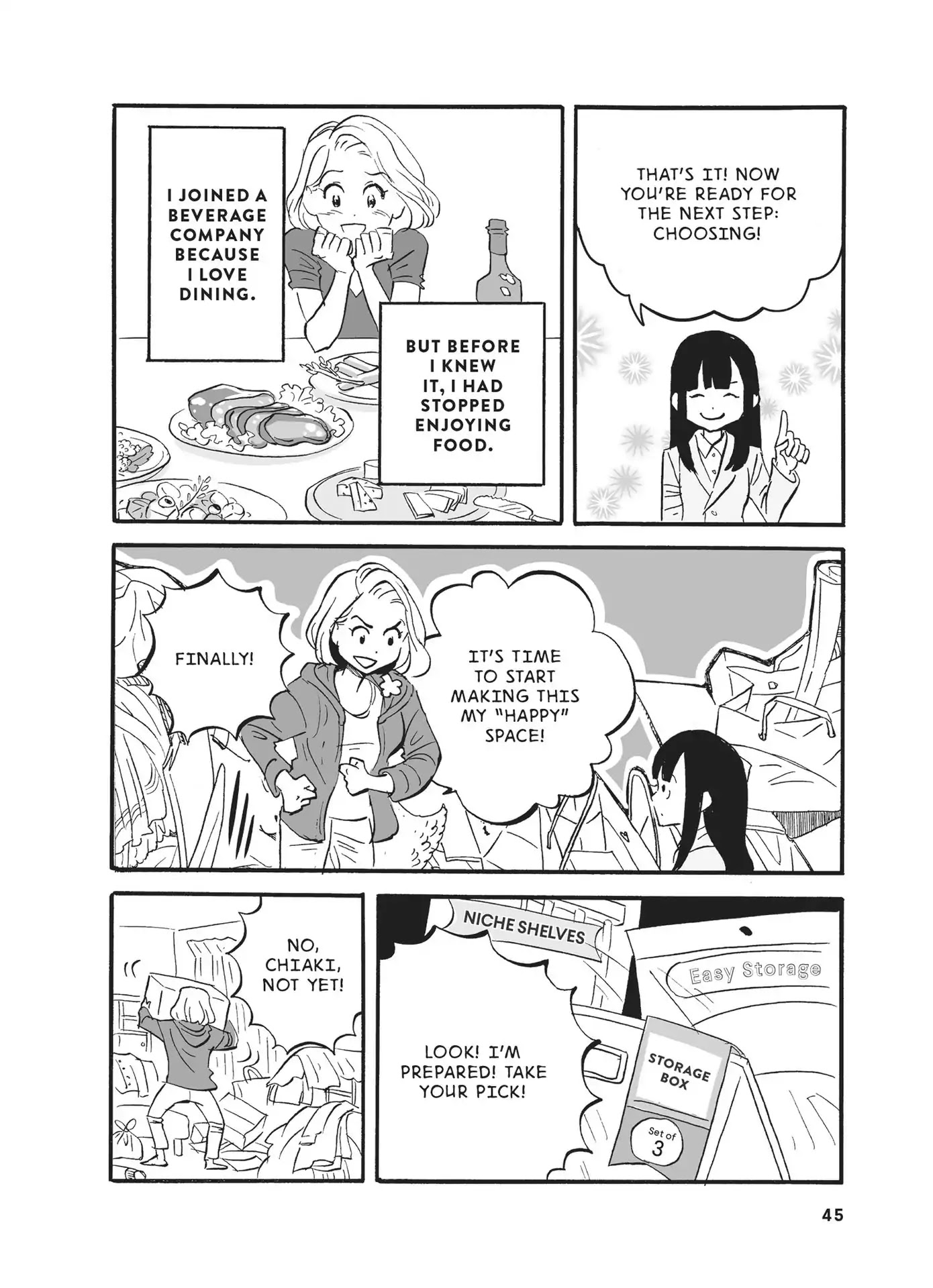 The Life-Changing Manga of Tidying Up: A Magical Story Chapter 3 page 9 - Chapter 3: Finish discarding first