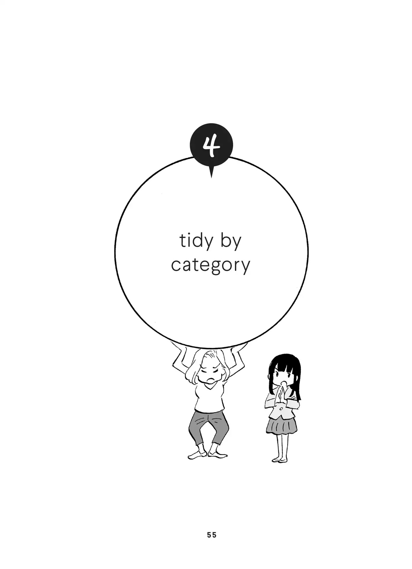 The Life-Changing Manga of Tidying Up: A Magical Story Chapter 4 page 1 - Chapter 4: Tidy by Category