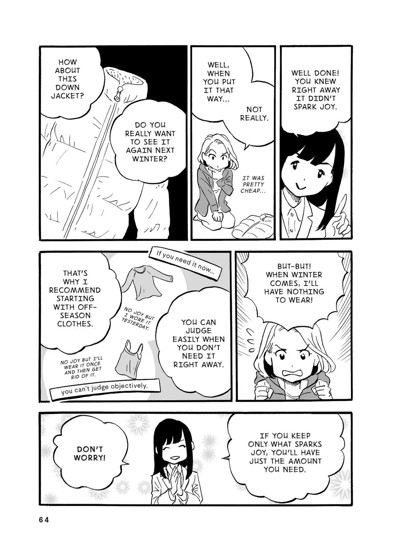 The Life-Changing Manga of Tidying Up: A Magical Story Chapter 4 page 10 - Chapter 4: Tidy by Category