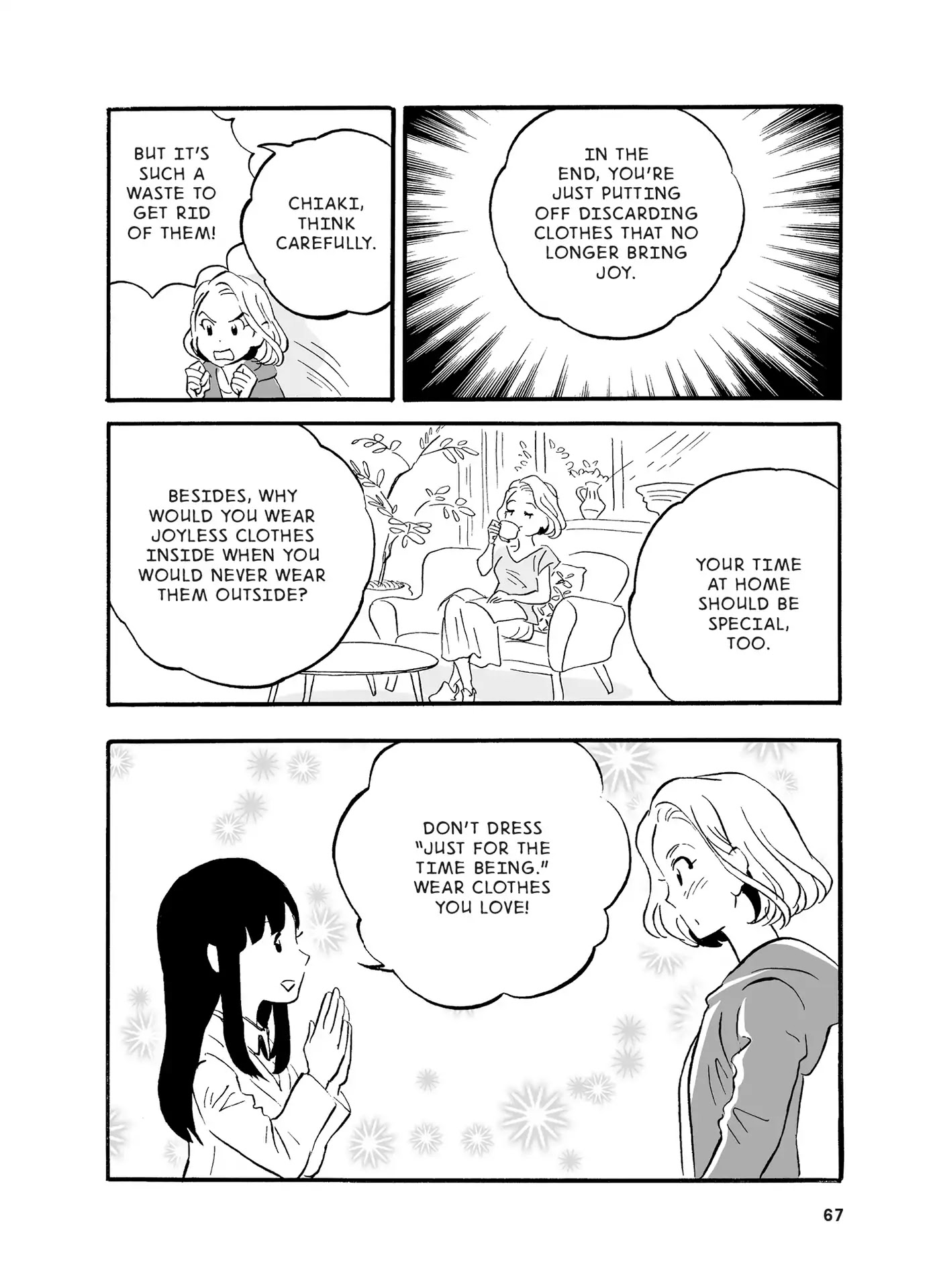 The Life-Changing Manga of Tidying Up: A Magical Story Chapter 4 page 13 - Chapter 4: Tidy by Category
