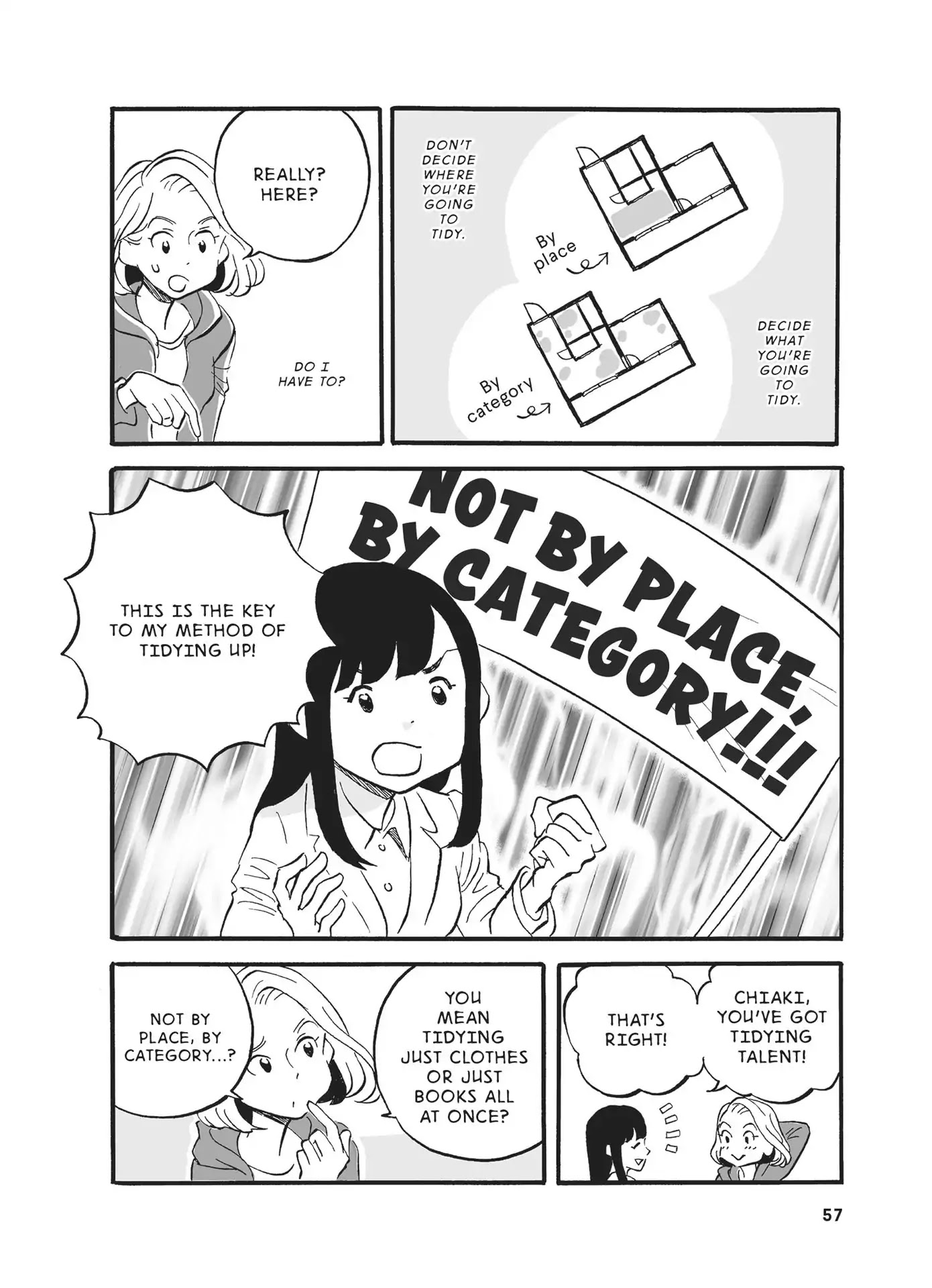 The Life-Changing Manga of Tidying Up: A Magical Story Chapter 4 page 3 - Chapter 4: Tidy by Category