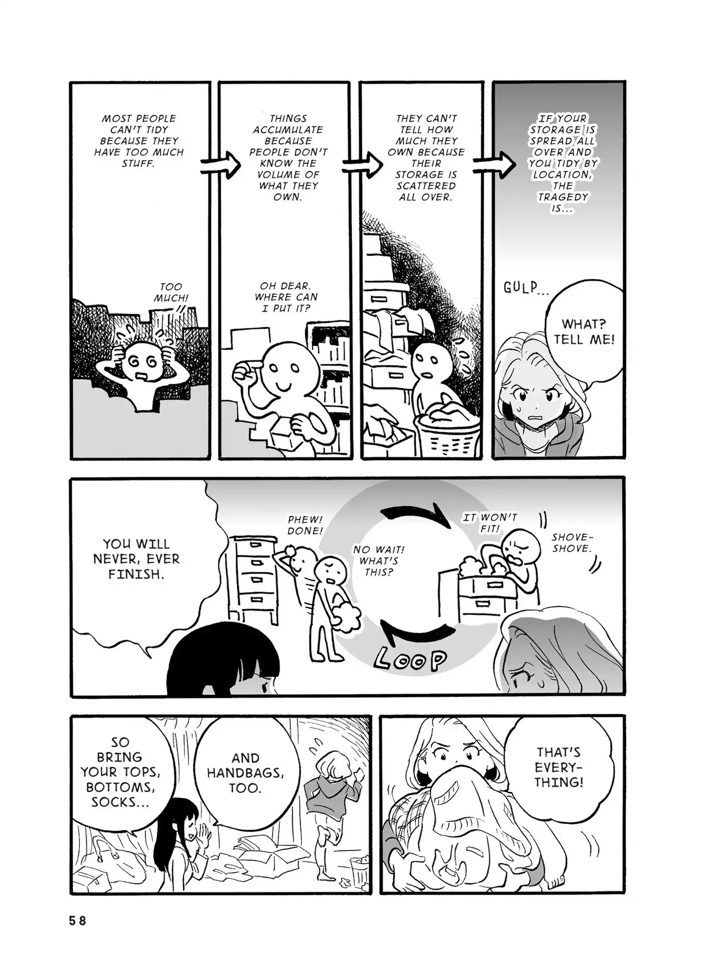 The Life-Changing Manga of Tidying Up: A Magical Story Chapter 4 page 4 - Chapter 4: Tidy by Category