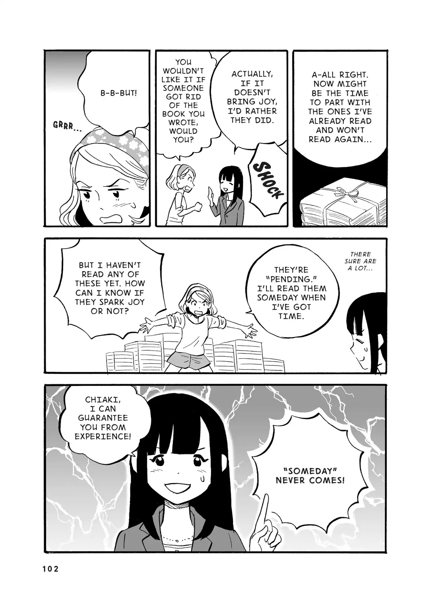 The Life-Changing Manga of Tidying Up: A Magical Story Chapter 6 page 12 - Chapter 6: choose books by feel