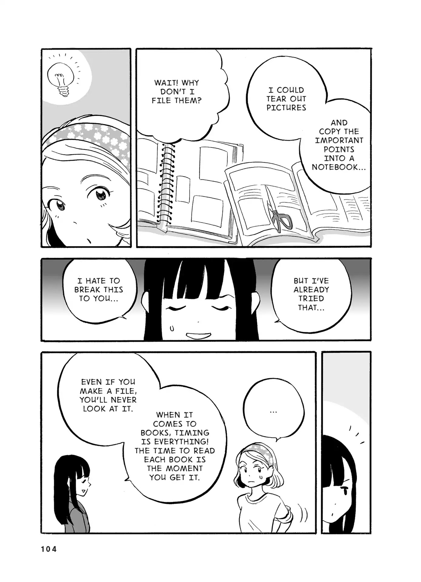 The Life-Changing Manga of Tidying Up: A Magical Story Chapter 6 page 14 - Chapter 6: choose books by feel