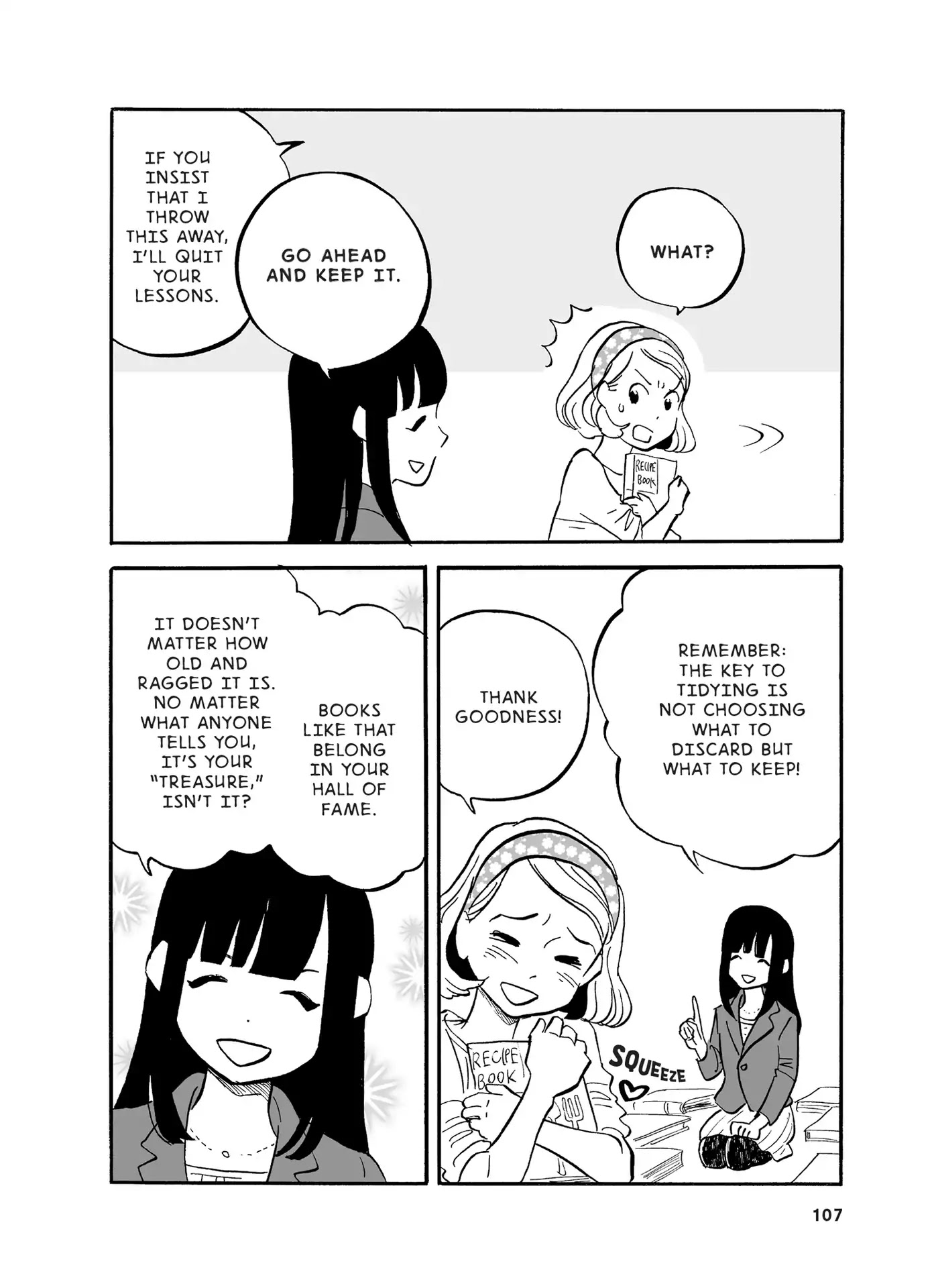 The Life-Changing Manga of Tidying Up: A Magical Story Chapter 6 page 17 - Chapter 6: choose books by feel