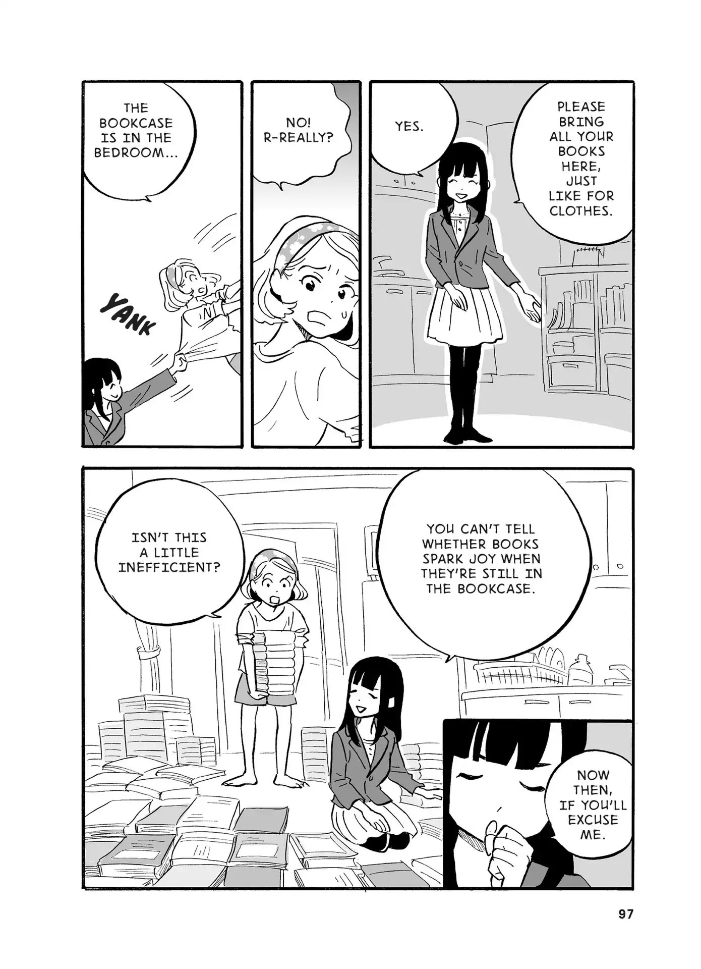 The Life-Changing Manga of Tidying Up: A Magical Story Chapter 6 page 7 - Chapter 6: choose books by feel
