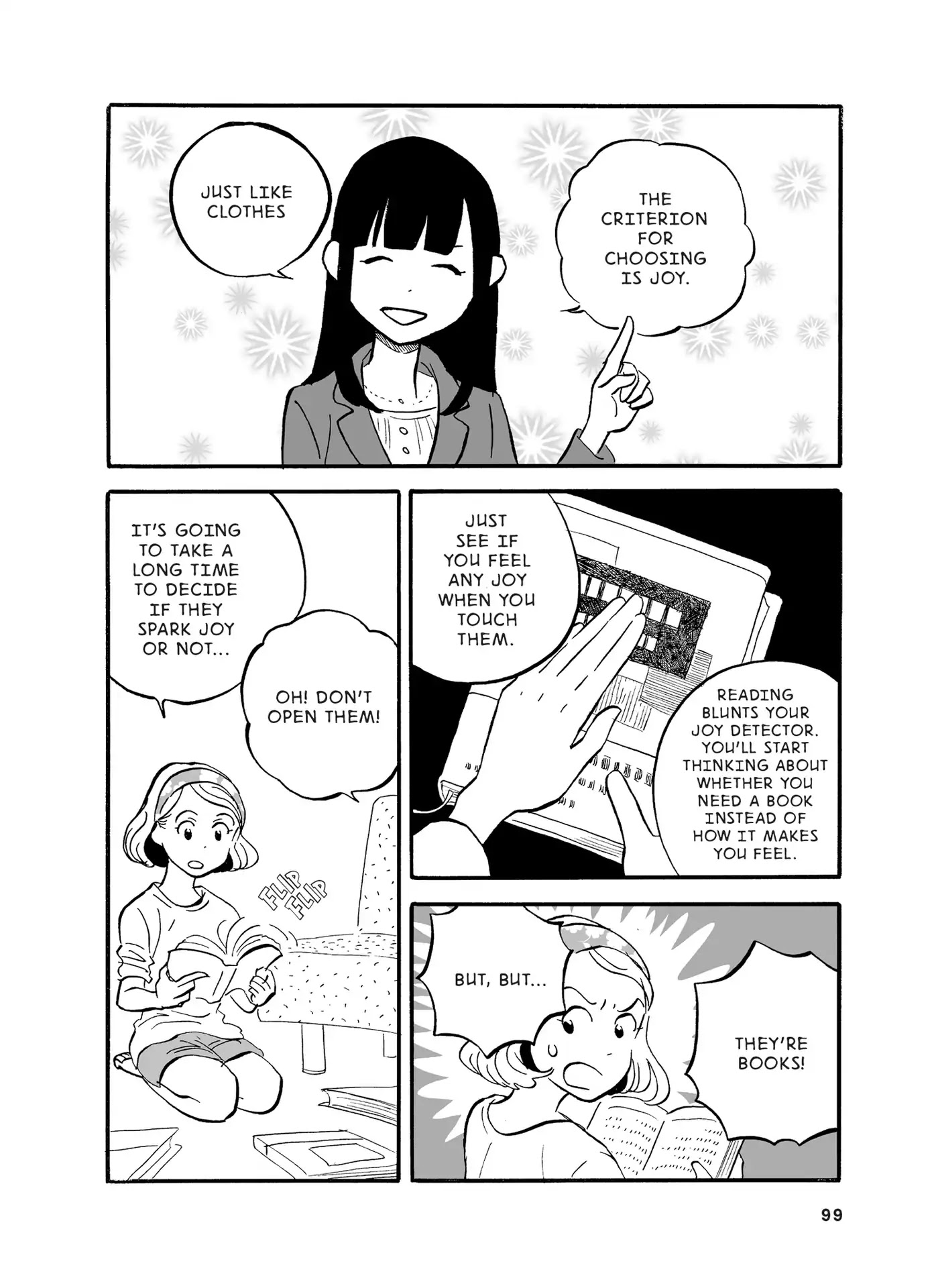 The Life-Changing Manga of Tidying Up: A Magical Story Chapter 6 page 9 - Chapter 6: choose books by feel