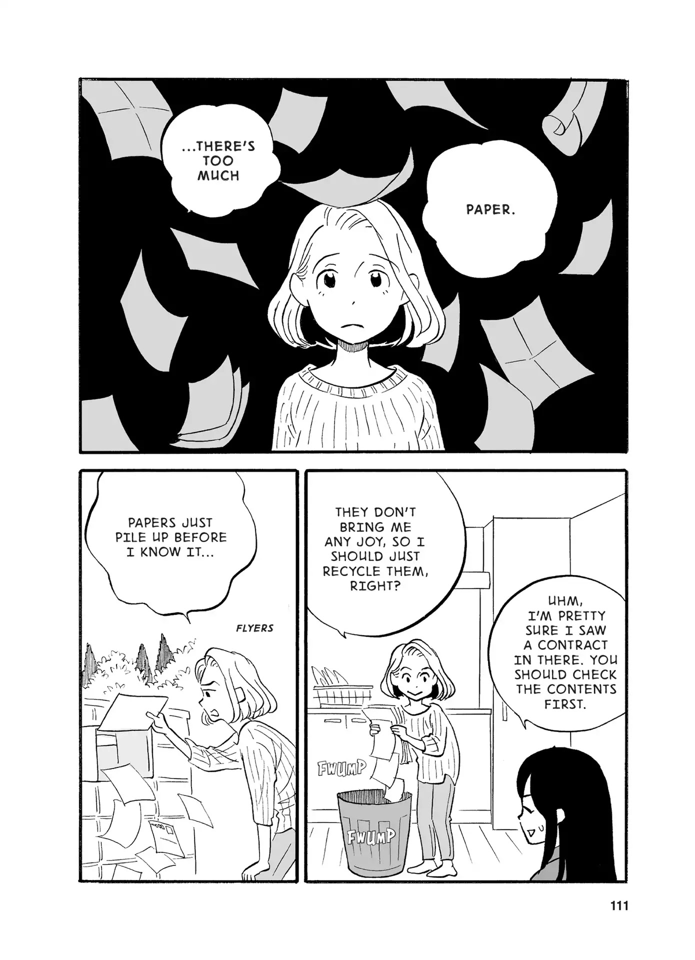 The Life-Changing Manga of Tidying Up: A Magical Story Chapter 7 page 3 - Chapter 7: Papers and komono