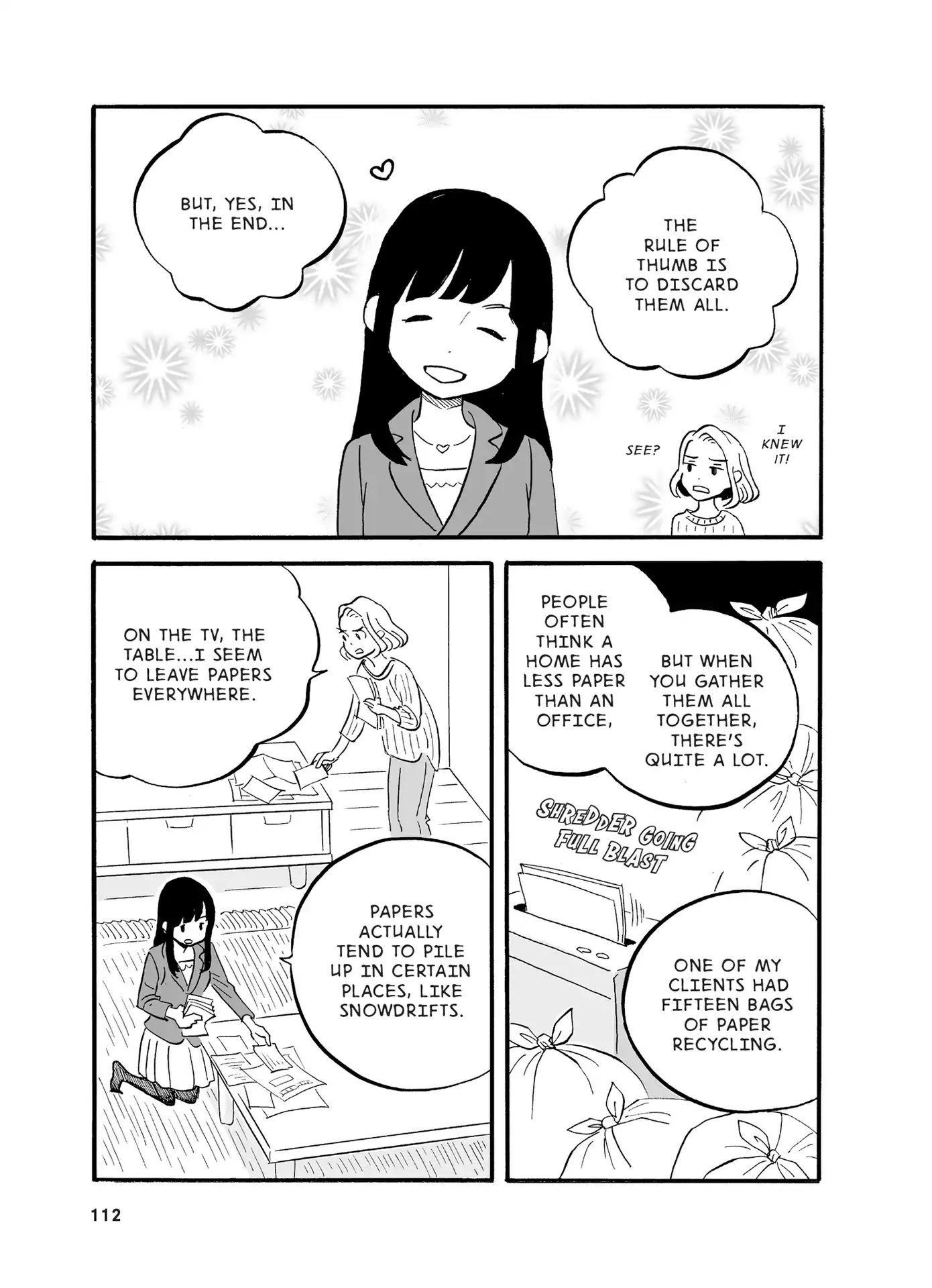 The Life-Changing Manga of Tidying Up: A Magical Story Chapter 7 page 4 - Chapter 7: Papers and komono