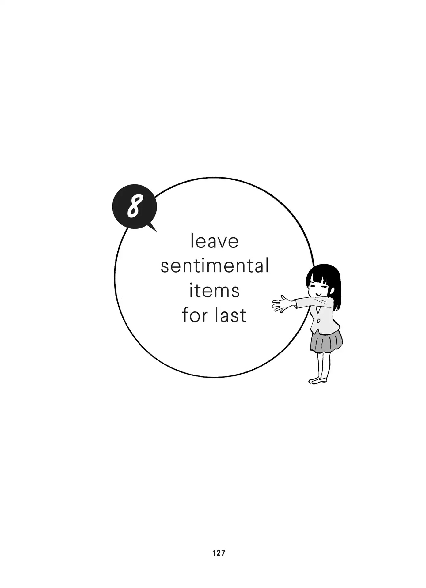 The Life-Changing Manga of Tidying Up: A Magical Story Chapter 8 page 1 - Chapter 8: Leave sentimental items for last