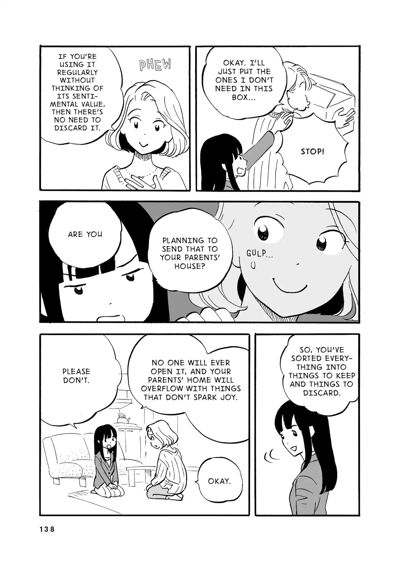 The Life-Changing Manga of Tidying Up: A Magical Story Chapter 8 page 12 - Chapter 8: Leave sentimental items for last