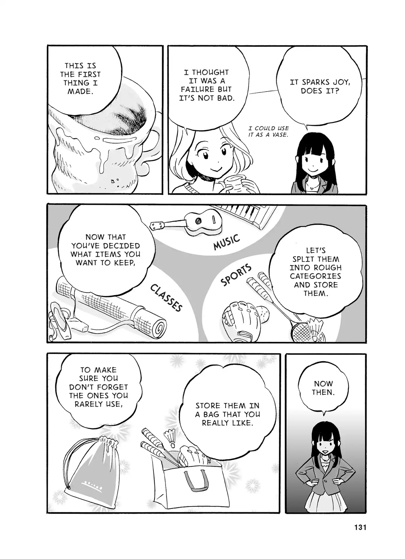 The Life-Changing Manga of Tidying Up: A Magical Story Chapter 8 page 5 - Chapter 8: Leave sentimental items for last