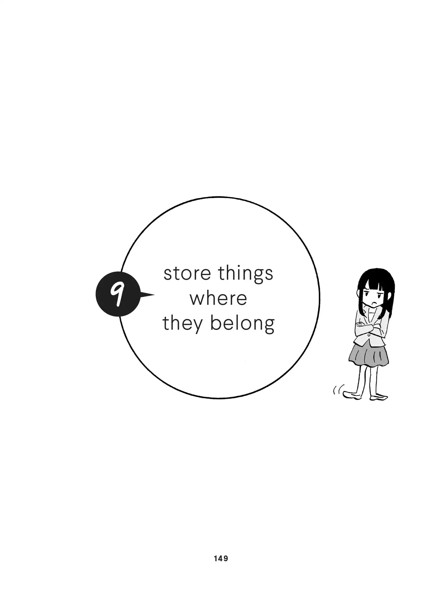 The Life-Changing Manga of Tidying Up: A Magical Story Chapter 9 page 1 - Chapter 9: Store thing where they belong