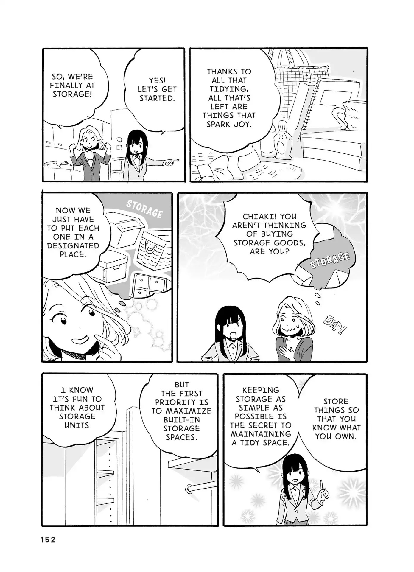 The Life-Changing Manga of Tidying Up: A Magical Story Chapter 9 page 4 - Chapter 9: Store thing where they belong