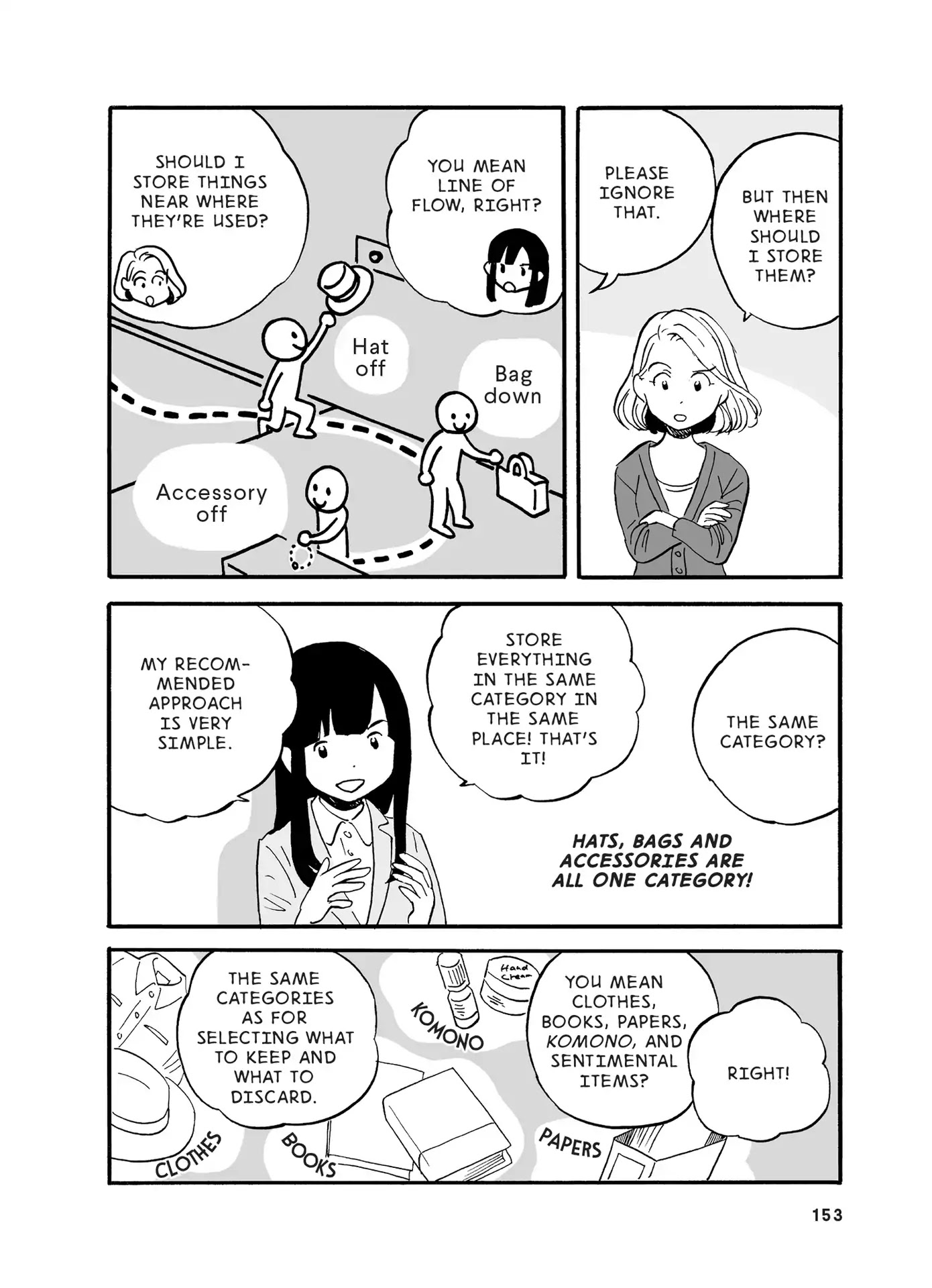 The Life-Changing Manga of Tidying Up: A Magical Story Chapter 9 page 5 - Chapter 9: Store thing where they belong