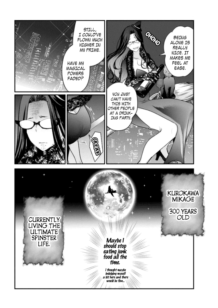 The Life of the Witch Who Remains Single for About 300 Years! Chapter 2 page 19 - Chapter 2: Blasphemous Meeting At Night