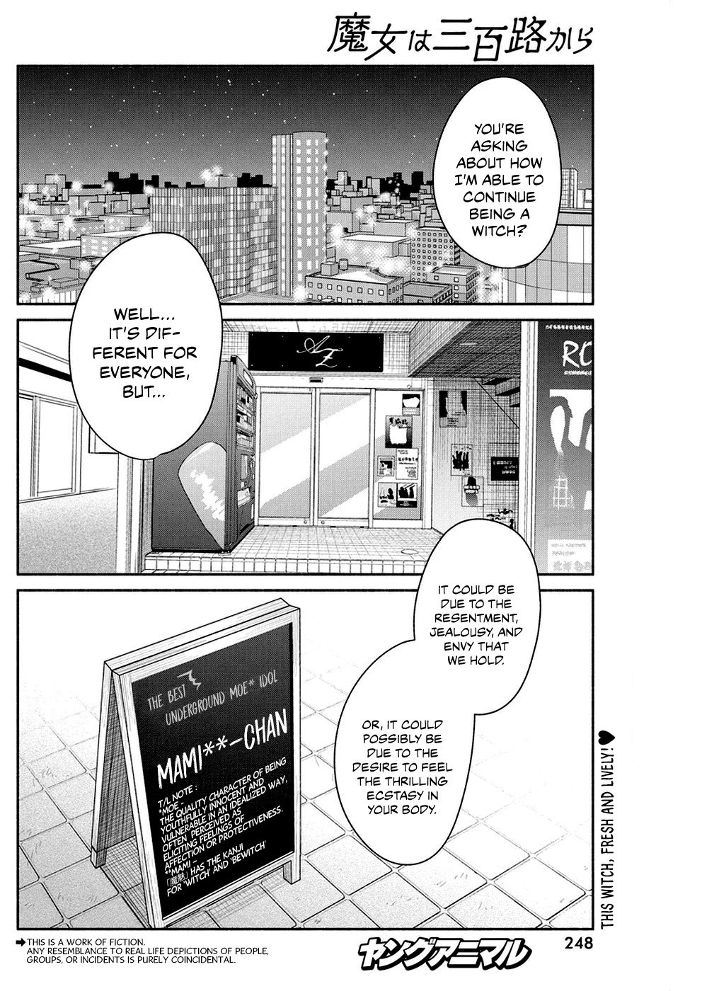 The Life of the Witch Who Remains Single for About 300 Years! Chapter 32 page 3 - Chapter 32: 32nd Night: Witch by Nature