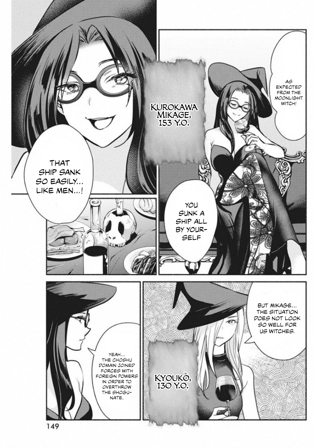 The Life of the Witch Who Remains Single for About 300 Years! Chapter 39 page 9 - Chapter 39: Prequel: Moonlight Witch