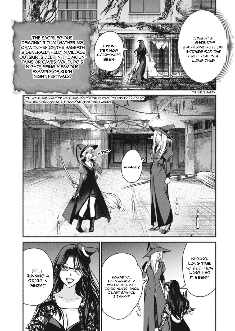 The Life of the Witch Who Remains Single for About 300 Years! Chapter 4 page 4 - Chapter 4: Declaration of Lifetime Witchhood
