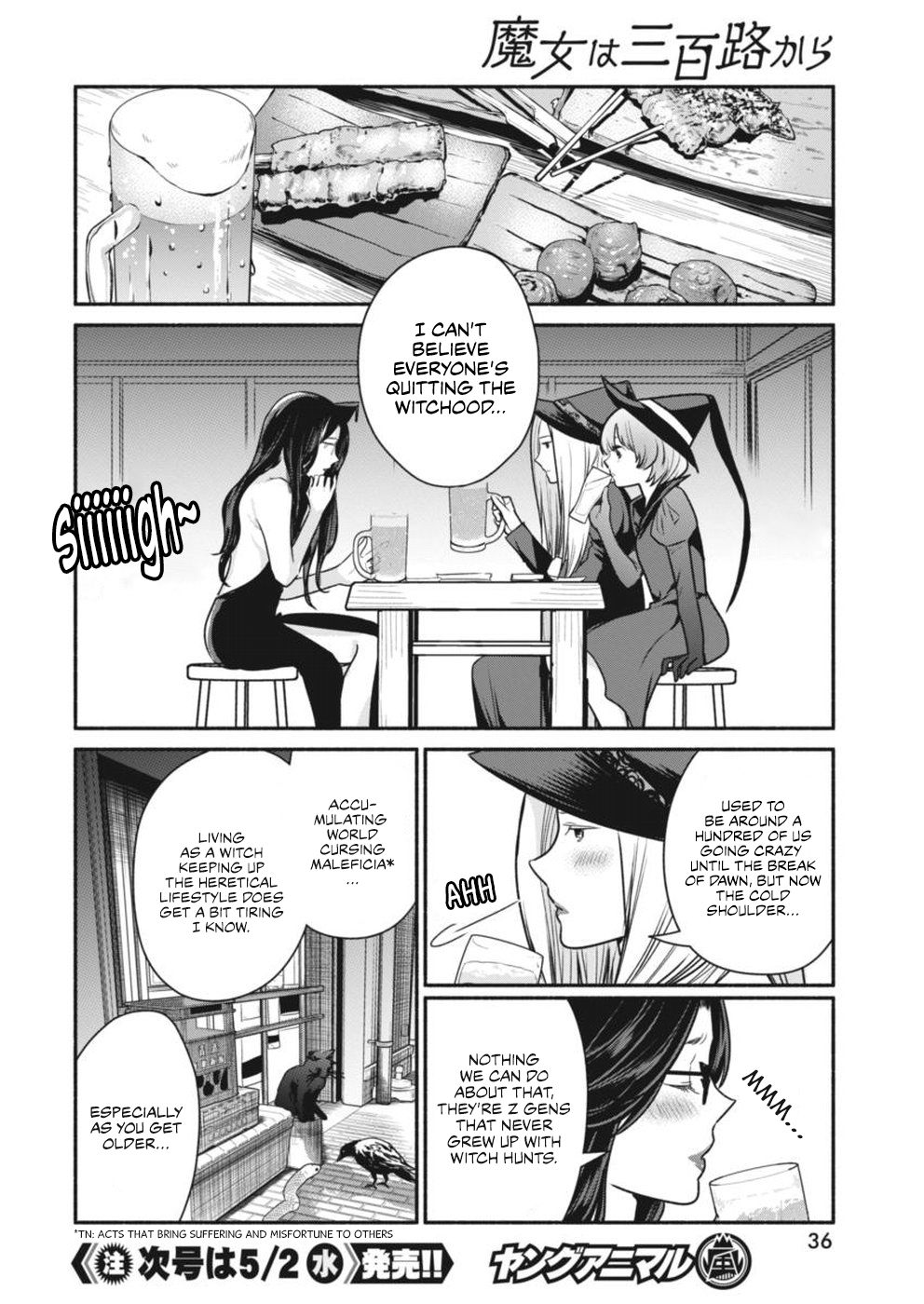 The Life of the Witch Who Remains Single for About 300 Years! Chapter 4 page 7 - Chapter 4: Declaration of Lifetime Witchhood
