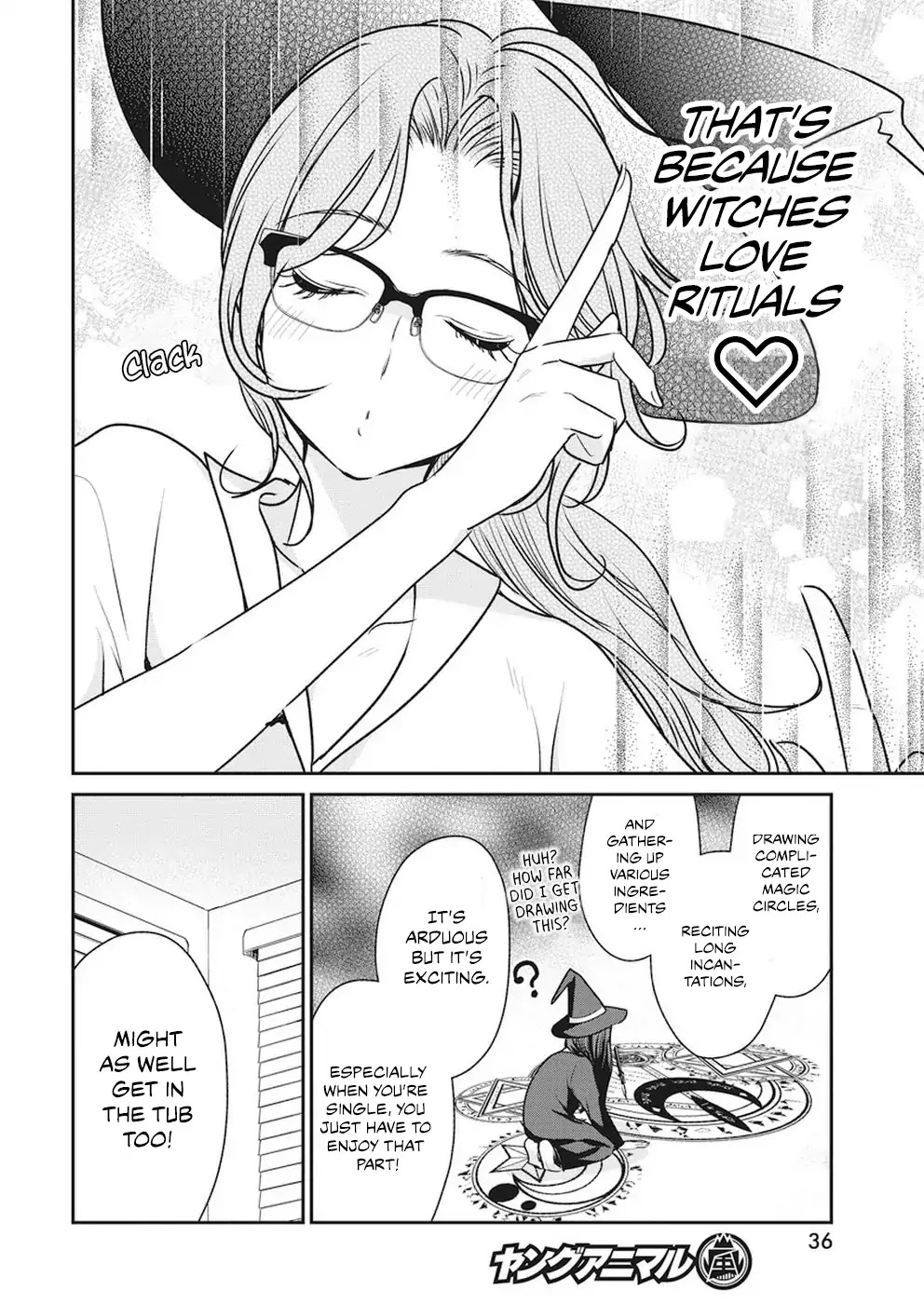 The Life of the Witch Who Remains Single for About 300 Years! Chapter 6 page 7 - Chapter 6: The Witching Hour