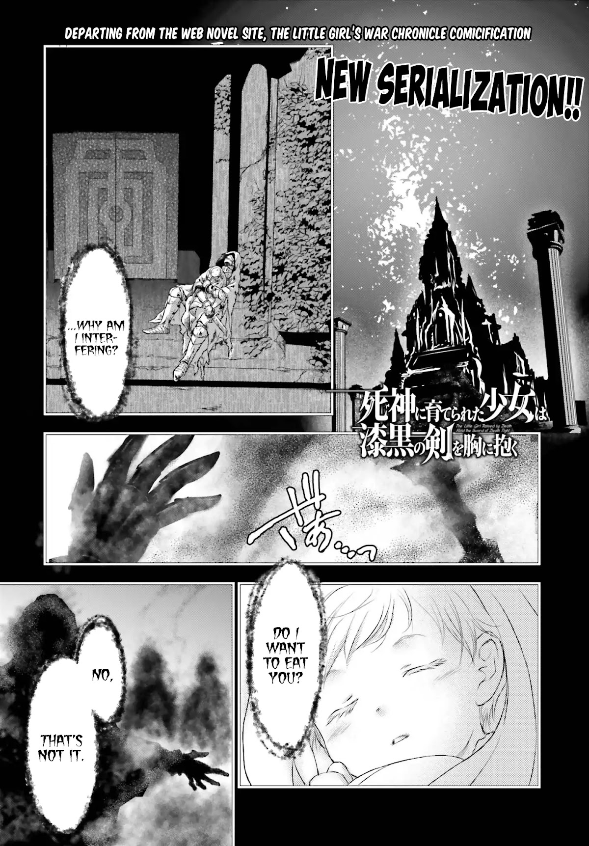 The Little Girl Raised by Death Hold the Sword of Death Tight Chapter 1 page 2 - Chapter 1