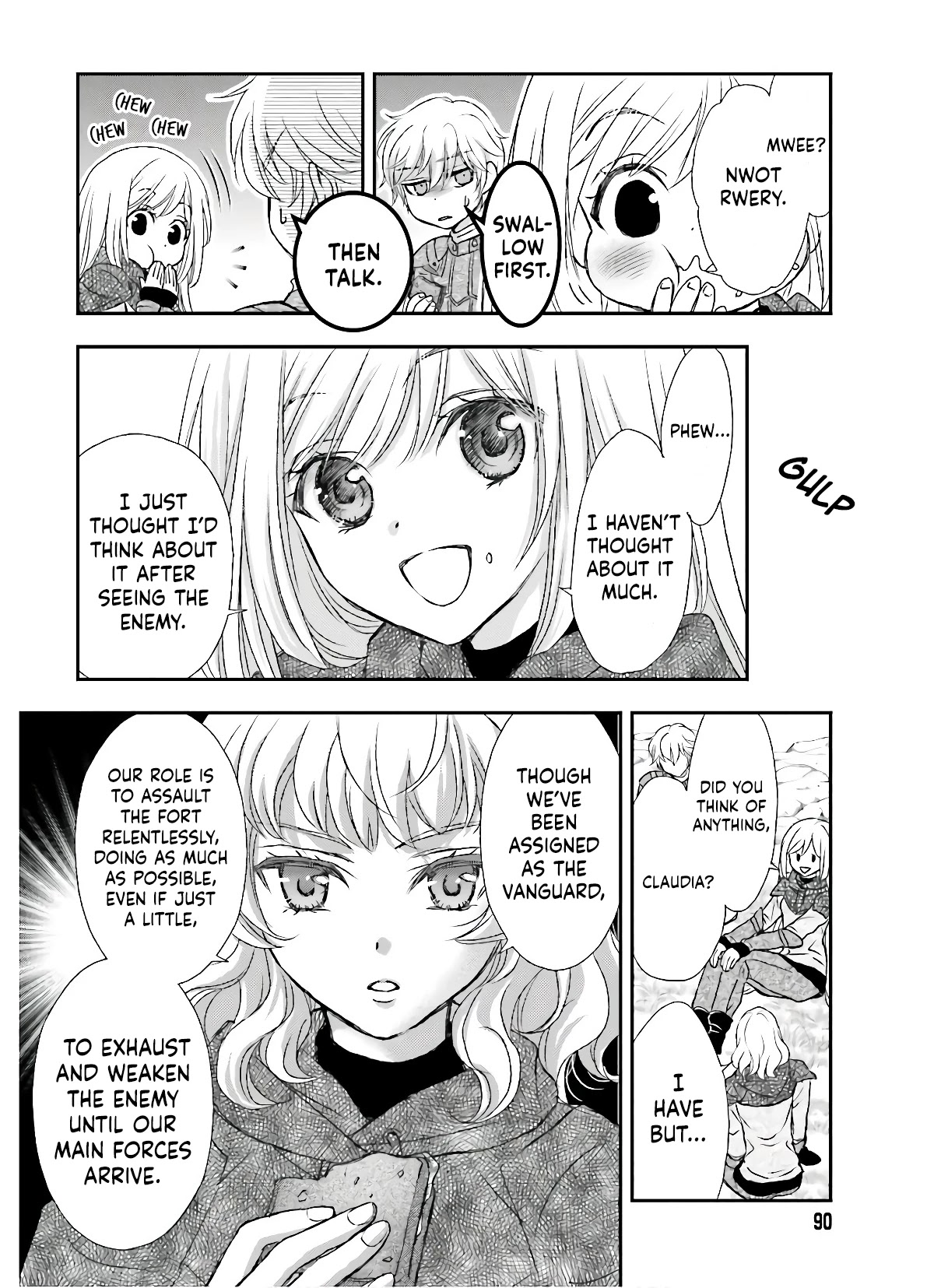 The Little Girl Raised by Death Hold the Sword of Death Tight Chapter 12 page 7 - Chapter 12: The Day A Strategist Was Born.