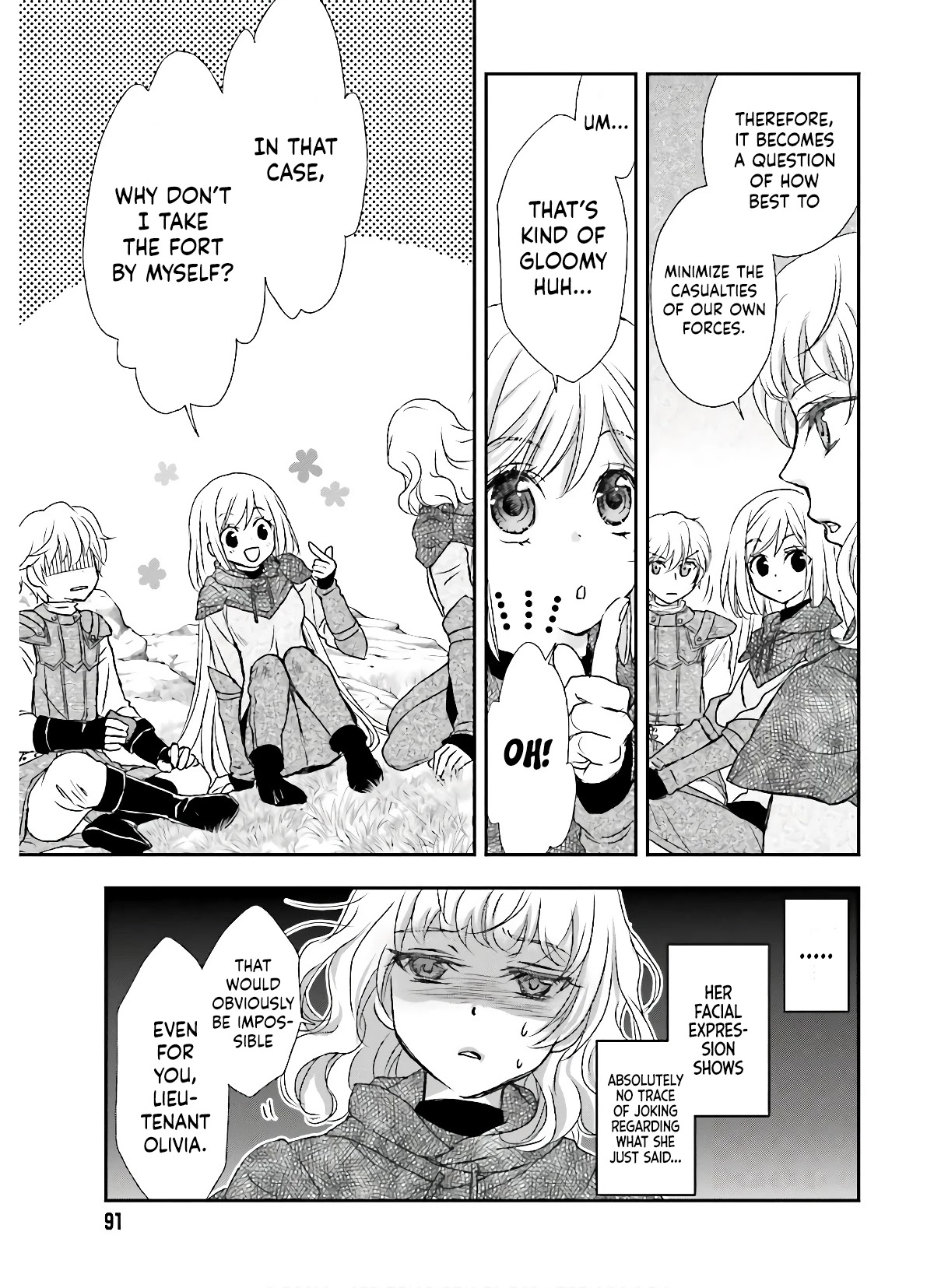 The Little Girl Raised by Death Hold the Sword of Death Tight Chapter 12 page 8 - Chapter 12: The Day A Strategist Was Born.