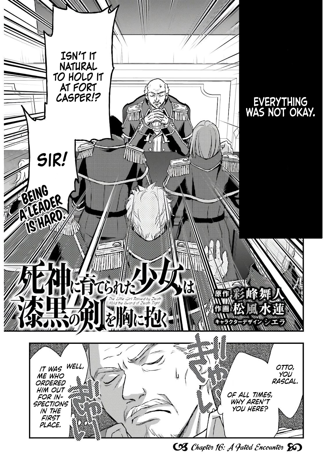 The Little Girl Raised by Death Hold the Sword of Death Tight Chapter 16 page 4 - Chapter 16: A Fated Encounter.