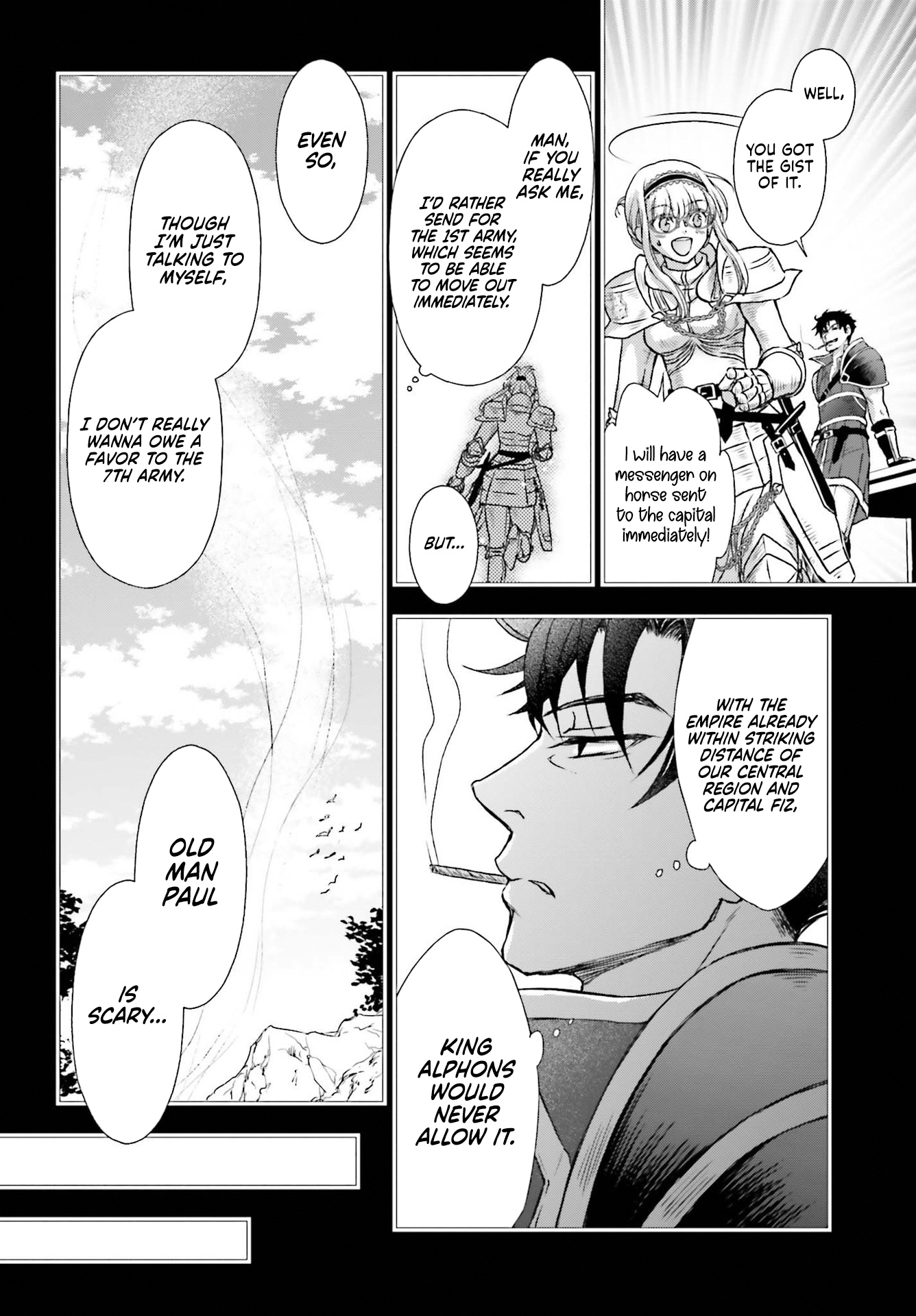 The Little Girl Raised by Death Hold the Sword of Death Tight Chapter 18 page 7 - Chapter 18: The Sunset on the Kingdom.