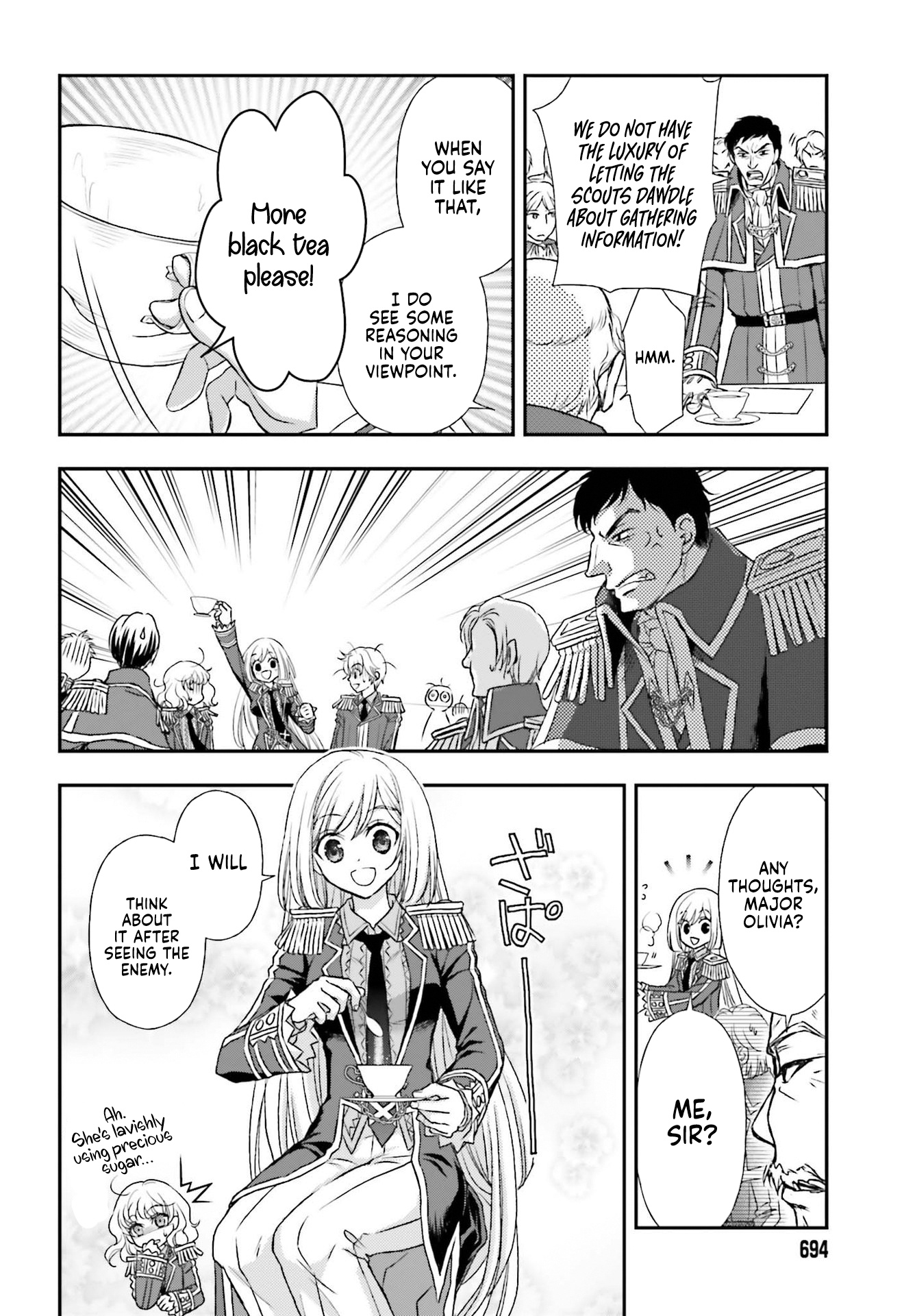 The Little Girl Raised by Death Hold the Sword of Death Tight Chapter 18 page 9 - Chapter 18: The Sunset on the Kingdom.