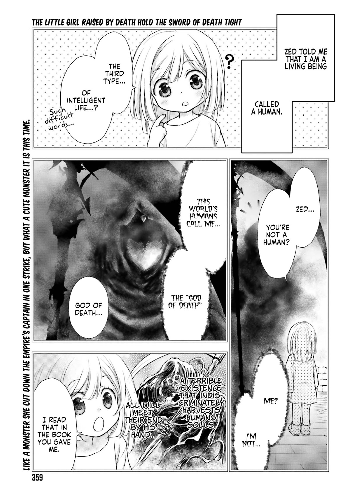 The Little Girl Raised by Death Hold the Sword of Death Tight Chapter 2 page 2 - Chapter 2