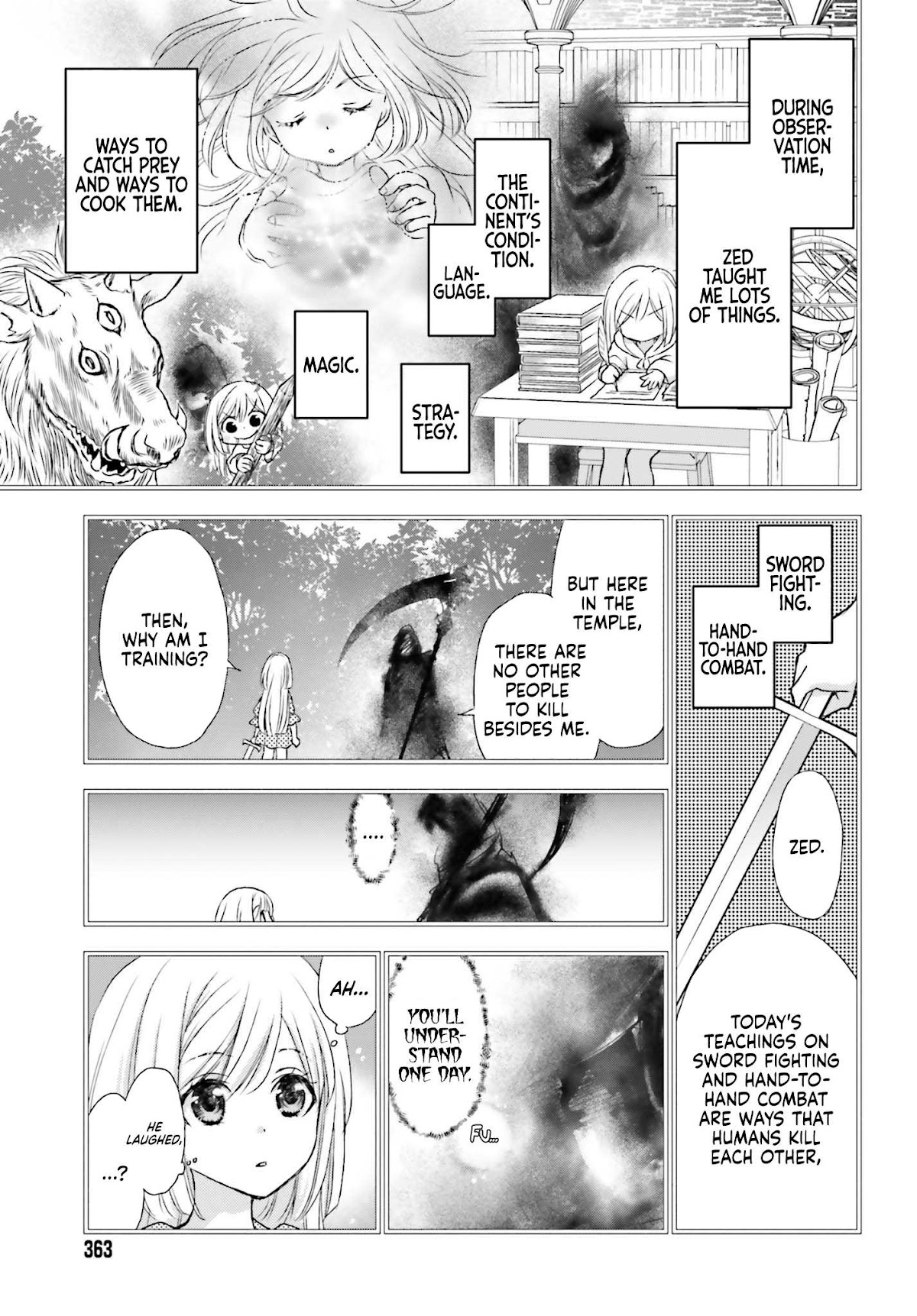 The Little Girl Raised by Death Hold the Sword of Death Tight Chapter 2 page 6 - Chapter 2