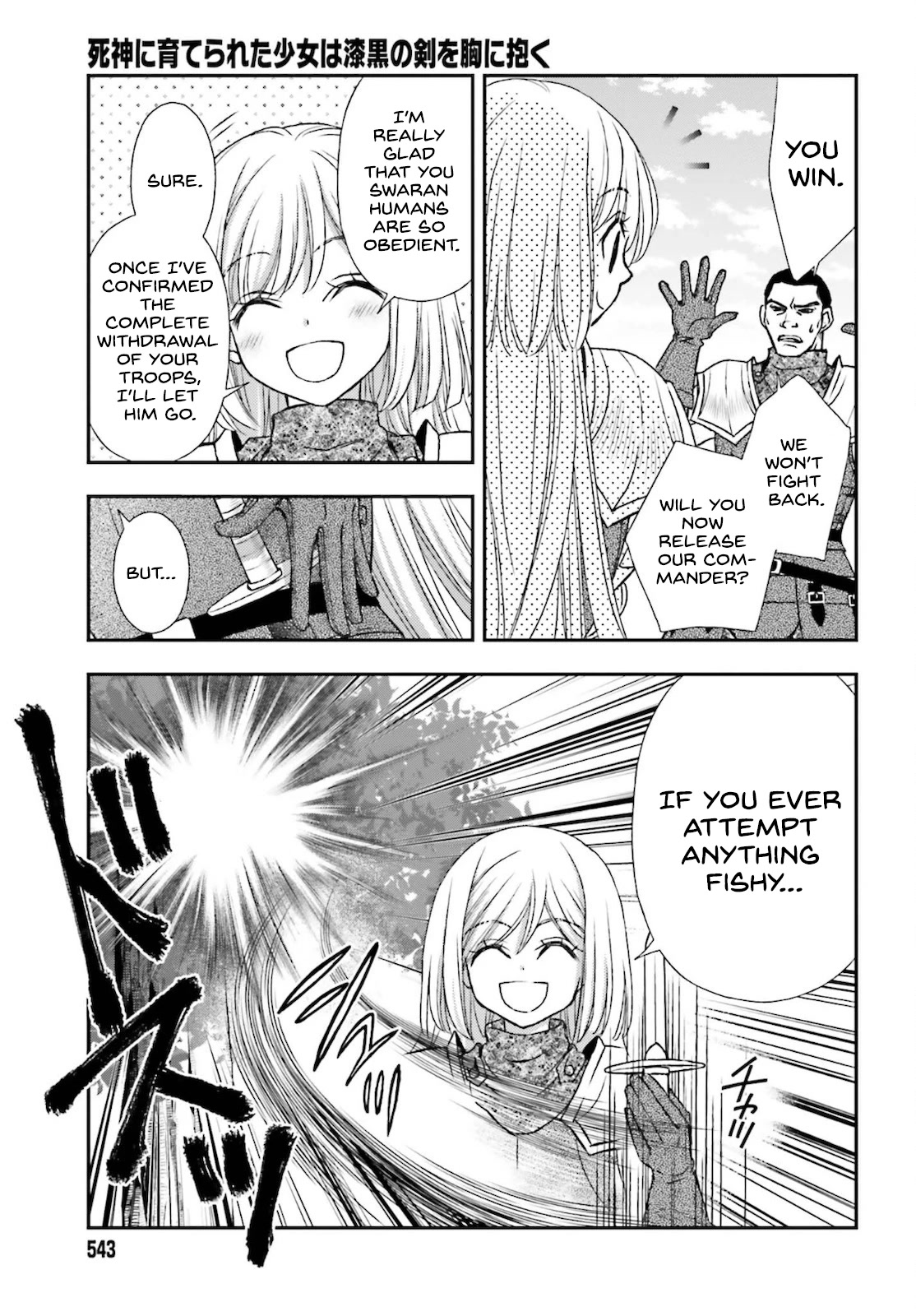 The Little Girl Raised by Death Hold the Sword of Death Tight Chapter 23 page 17 - Chapter 23: The one who spreads death