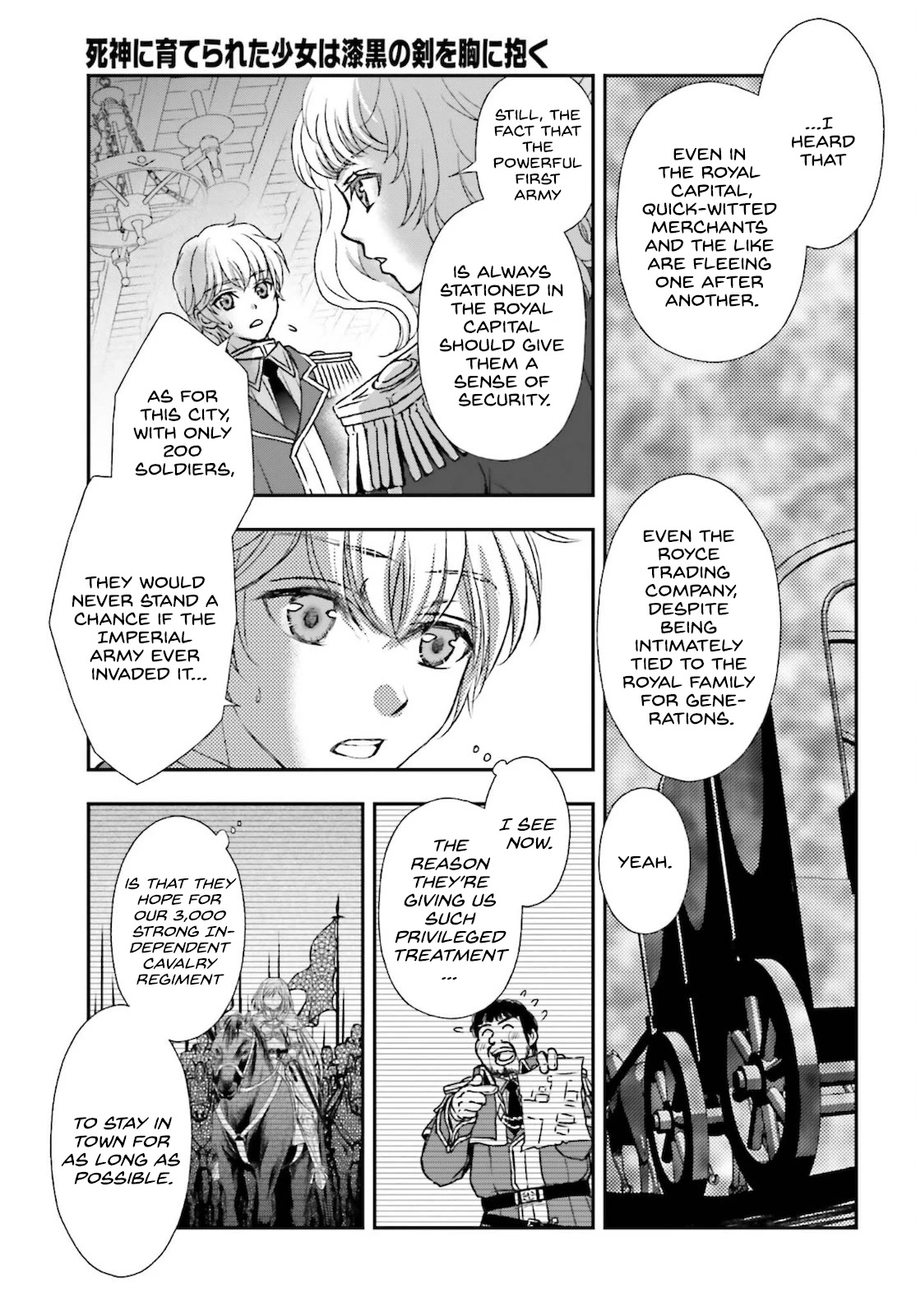 The Little Girl Raised by Death Hold the Sword of Death Tight Chapter 24 page 9 - Chapter 24: The desert city
