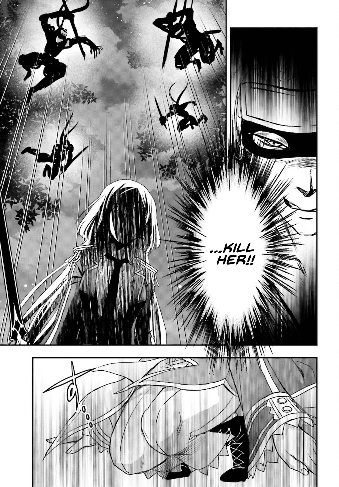 The Little Girl Raised by Death Hold the Sword of Death Tight Chapter 25 page 5 - Chapter 25: Battle in the dark night