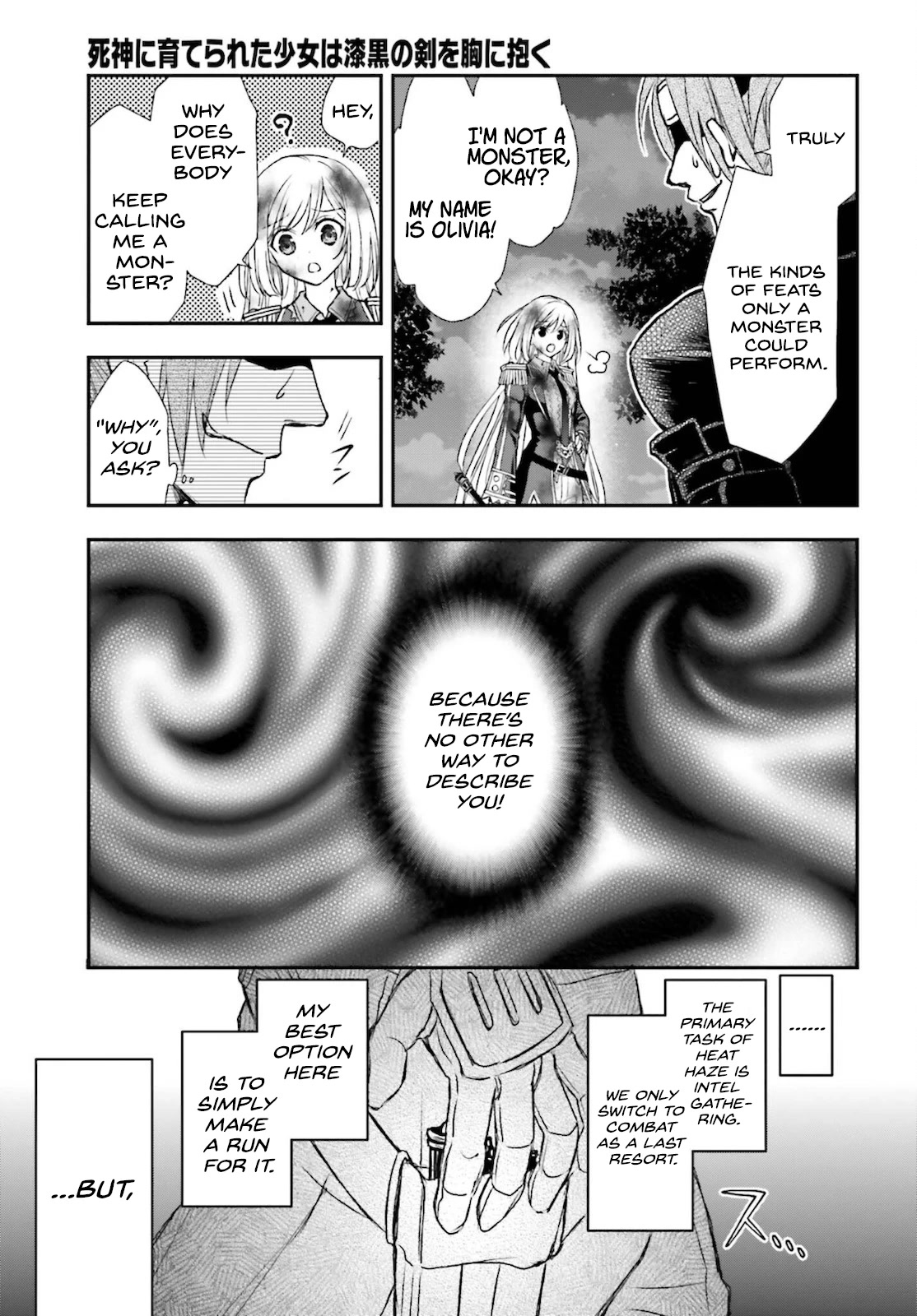 The Little Girl Raised by Death Hold the Sword of Death Tight Chapter 25 page 9 - Chapter 25: Battle in the dark night