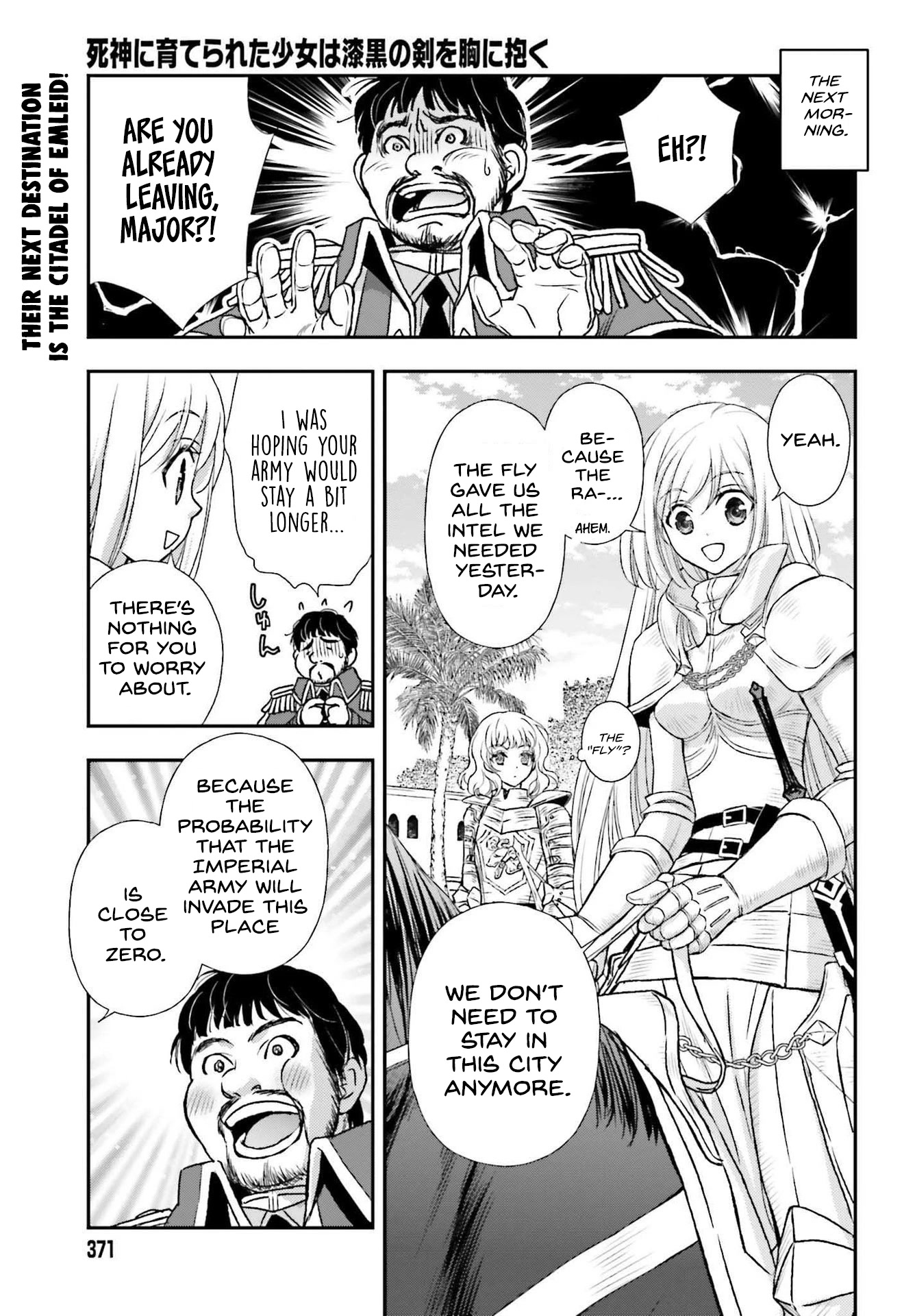 The Little Girl Raised by Death Hold the Sword of Death Tight Chapter 27 page 1 - Chapter 27: A beautiful invitation