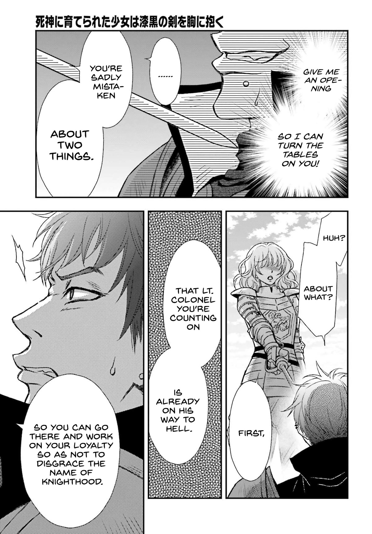 The Little Girl Raised by Death Hold the Sword of Death Tight Chapter 29.2 page 9 - Chapter 29.2: The Hero and the Knight 2