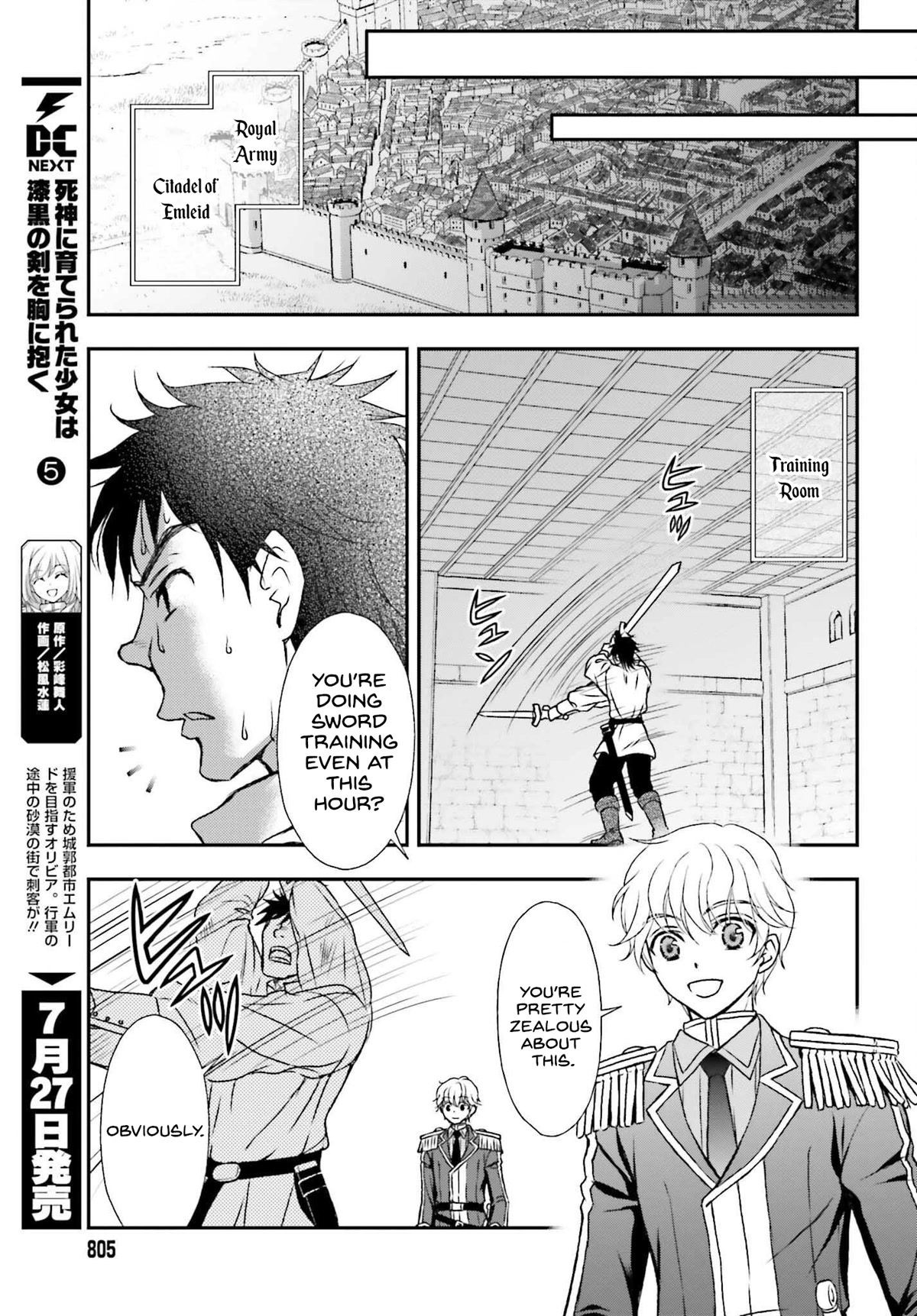 The Little Girl Raised by Death Hold the Sword of Death Tight Chapter 30 page 7 - Chapter 30: Pursuit Battle