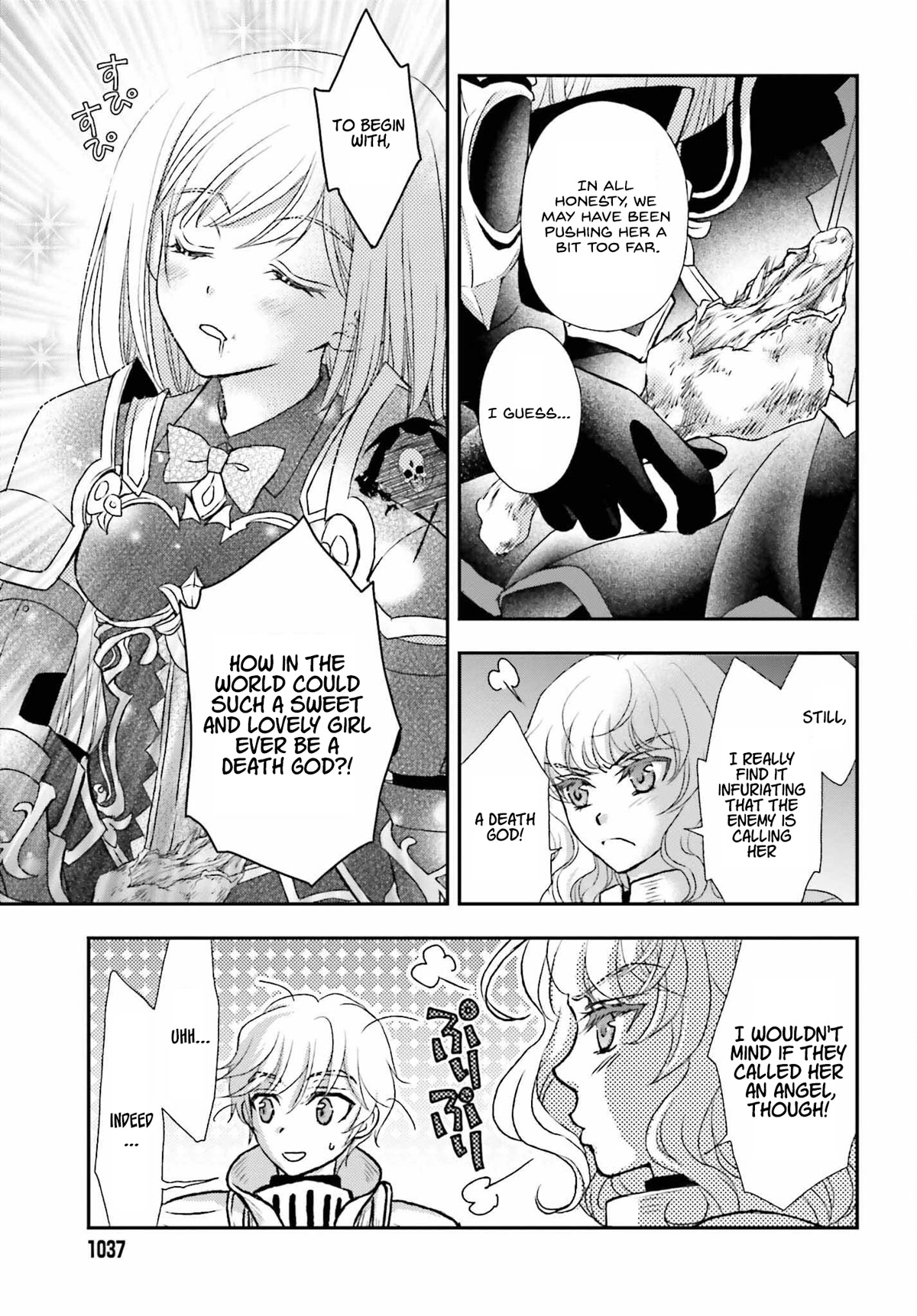 The Little Girl Raised by Death Hold the Sword of Death Tight Chapter 34 page 10 - Chapter 34: Through the dark night