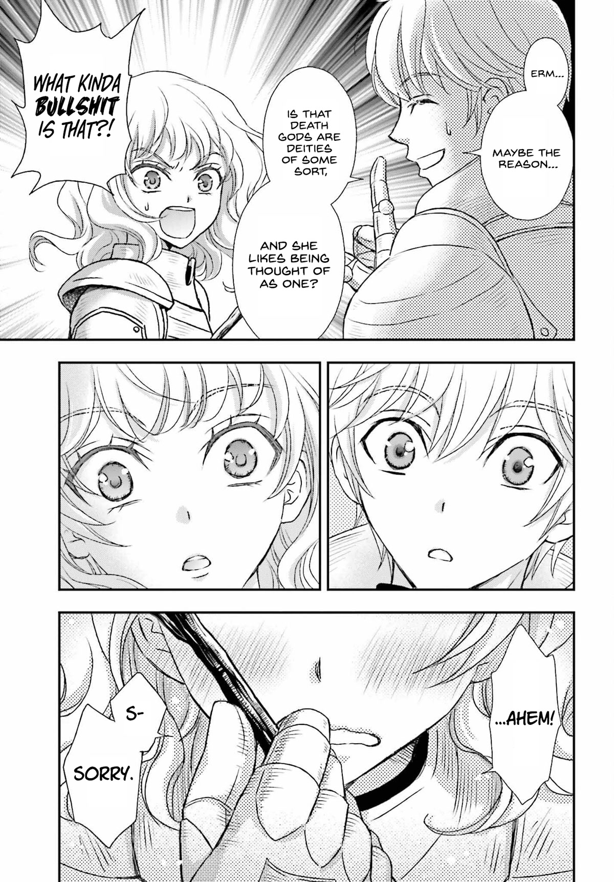 The Little Girl Raised by Death Hold the Sword of Death Tight Chapter 34 page 14 - Chapter 34: Through the dark night