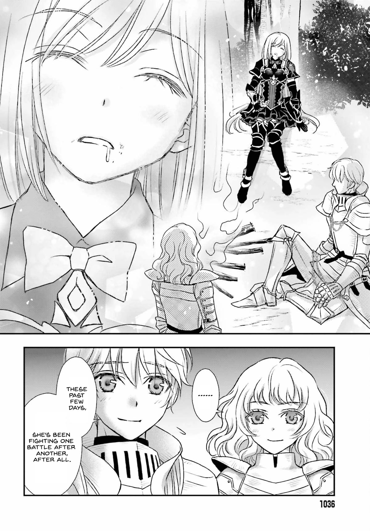The Little Girl Raised by Death Hold the Sword of Death Tight Chapter 34 page 9 - Chapter 34: Through the dark night