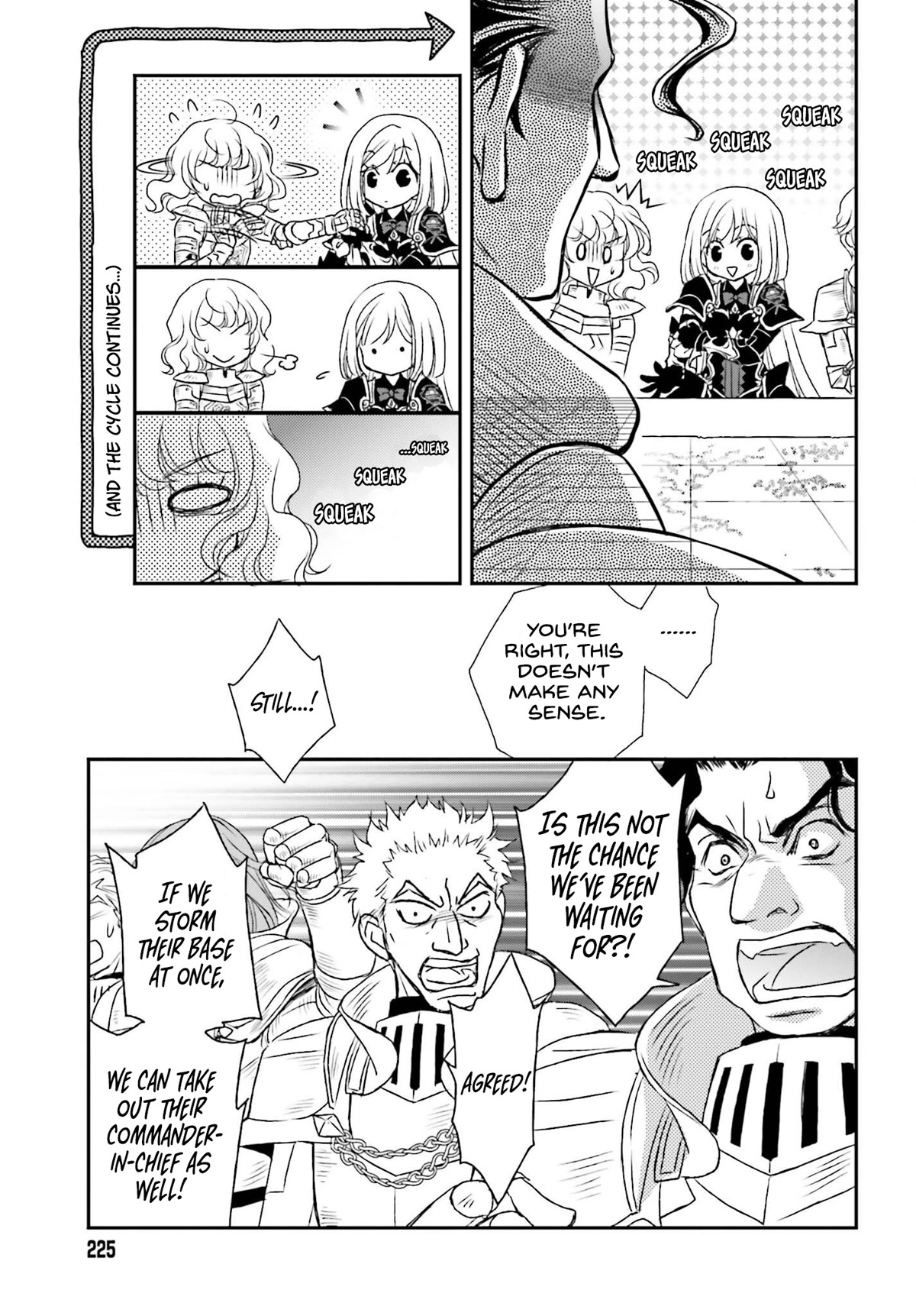 The Little Girl Raised by Death Hold the Sword of Death Tight Chapter 36 page 5 - Chapter 36: The wall of flames