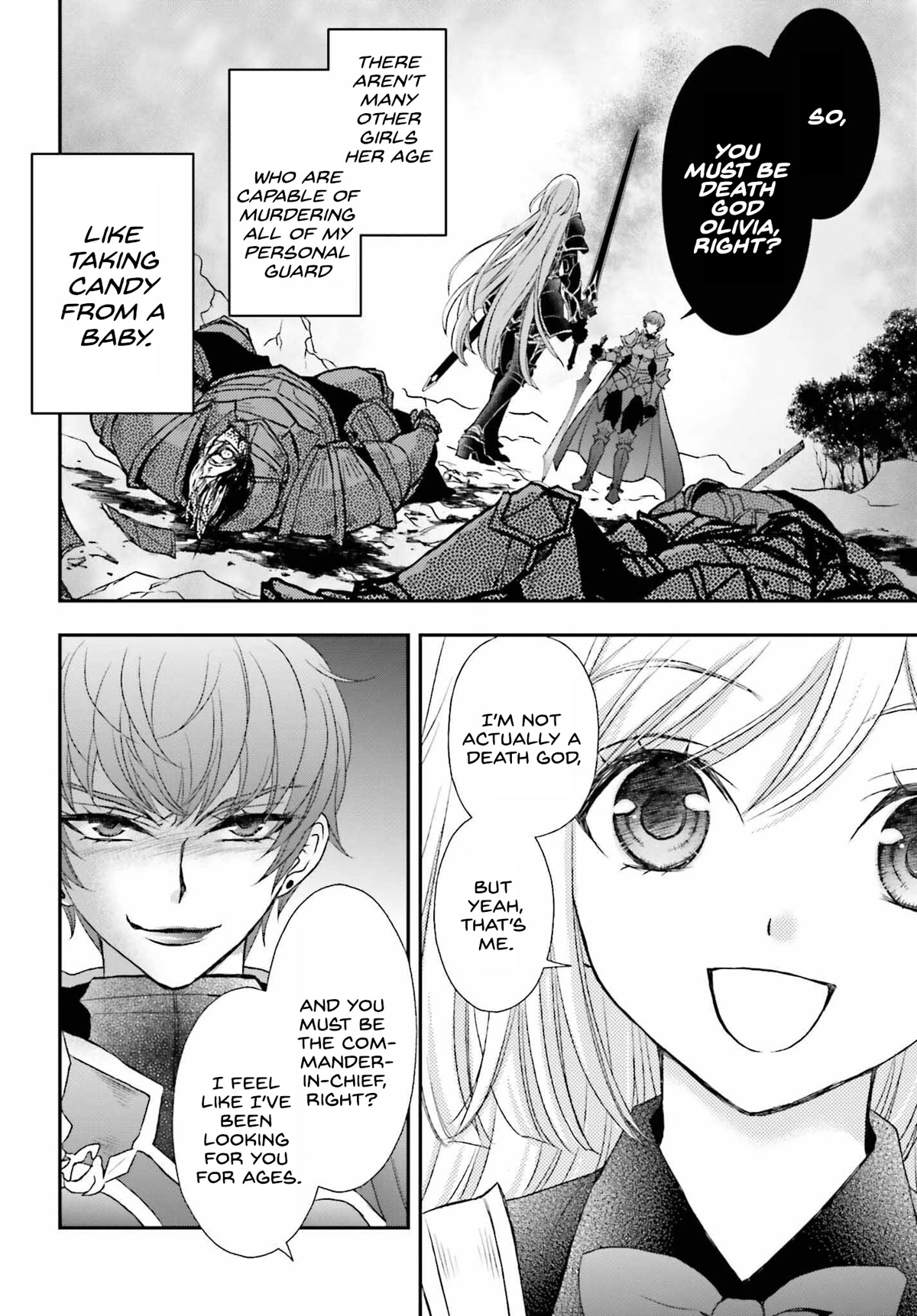 The Little Girl Raised by Death Hold the Sword of Death Tight Chapter 37 page 10 - Chapter 37: The wall of flames 2
